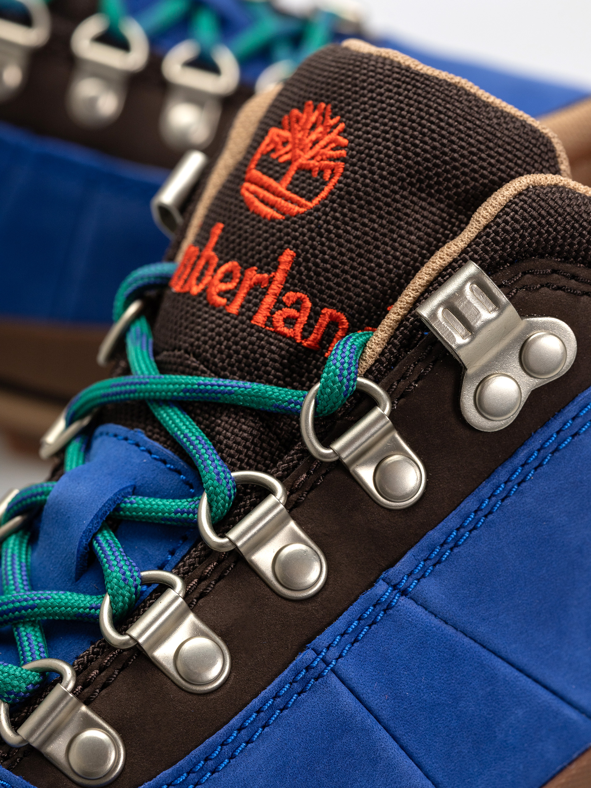 Zimní boty Timberland Euro Hiker Low Lace (bright blue nubuck)