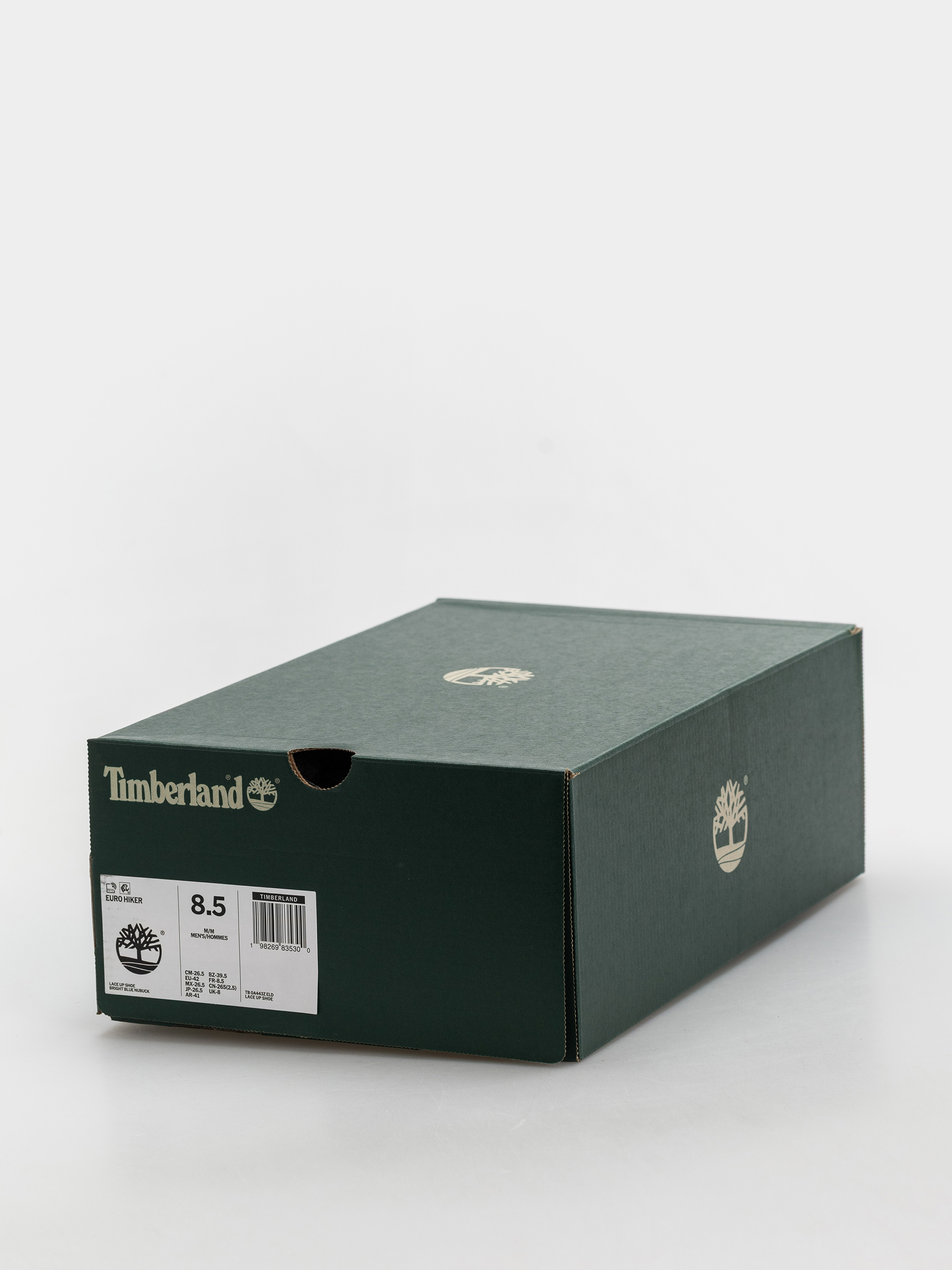 Zimní boty Timberland Euro Hiker Low Lace (bright blue nubuck)