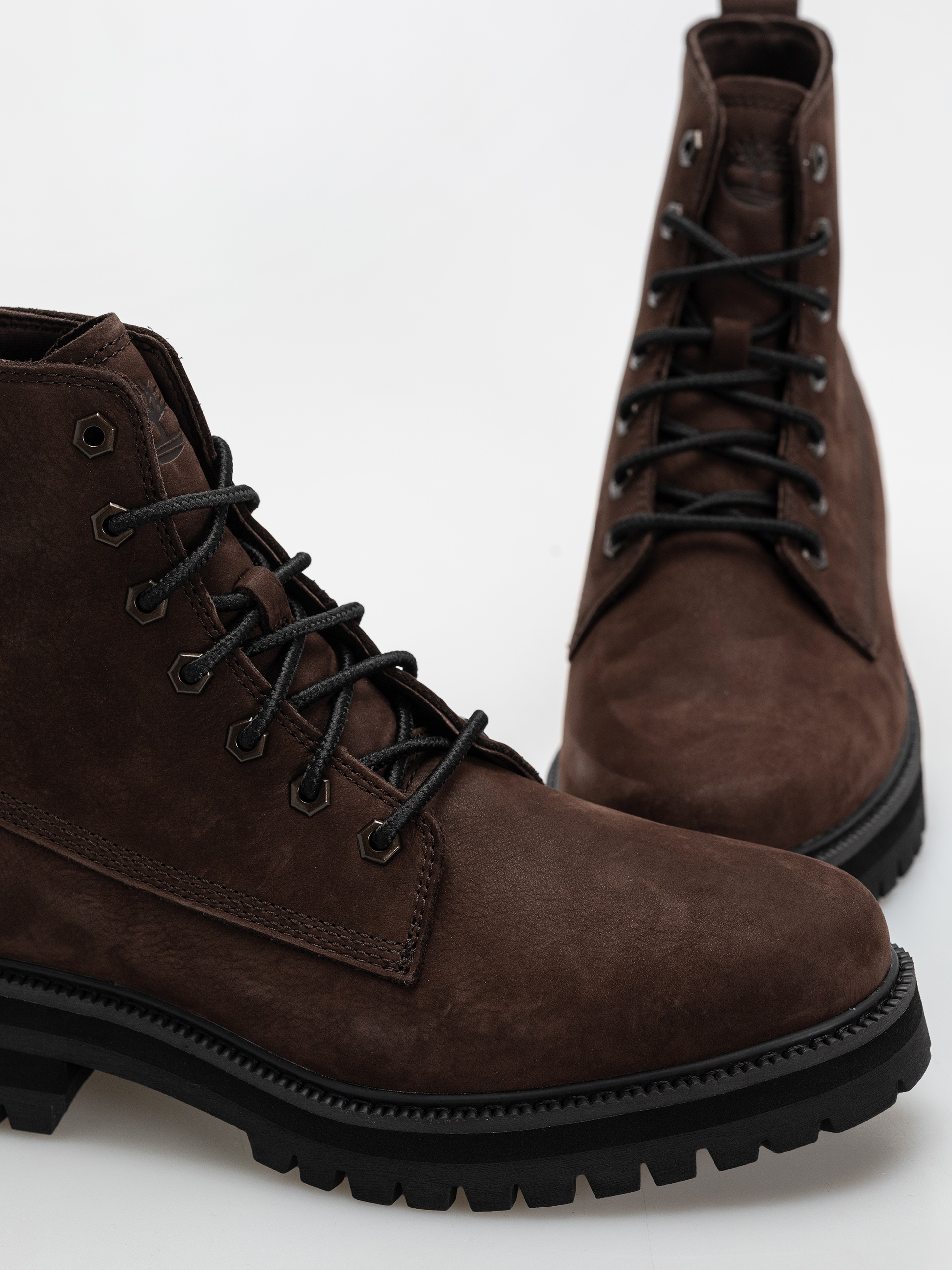 Zimní boty Timberland Britton Drive Mid Lace (dark brown nubuck)