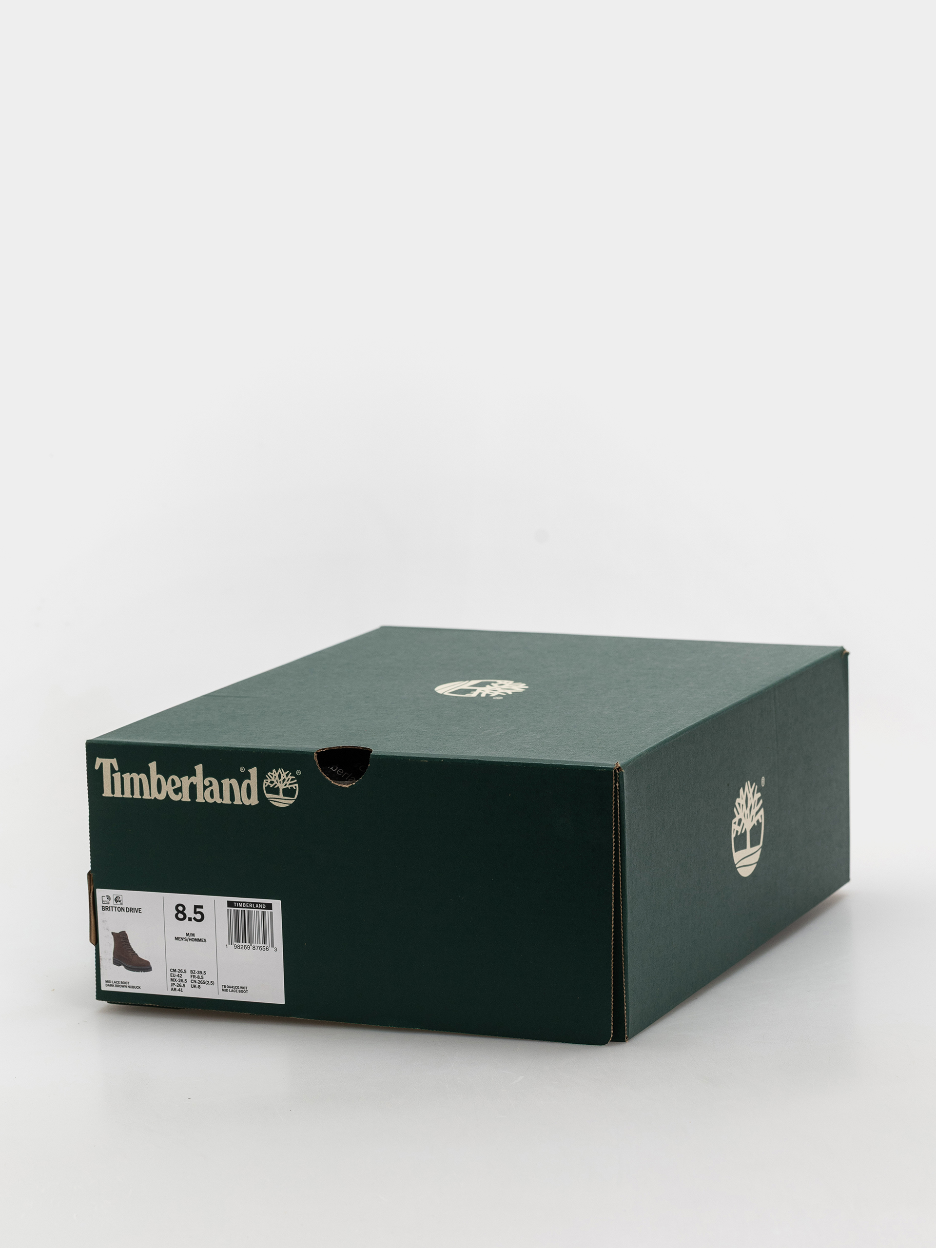 Zimní boty Timberland Britton Drive Mid Lace (dark brown nubuck)