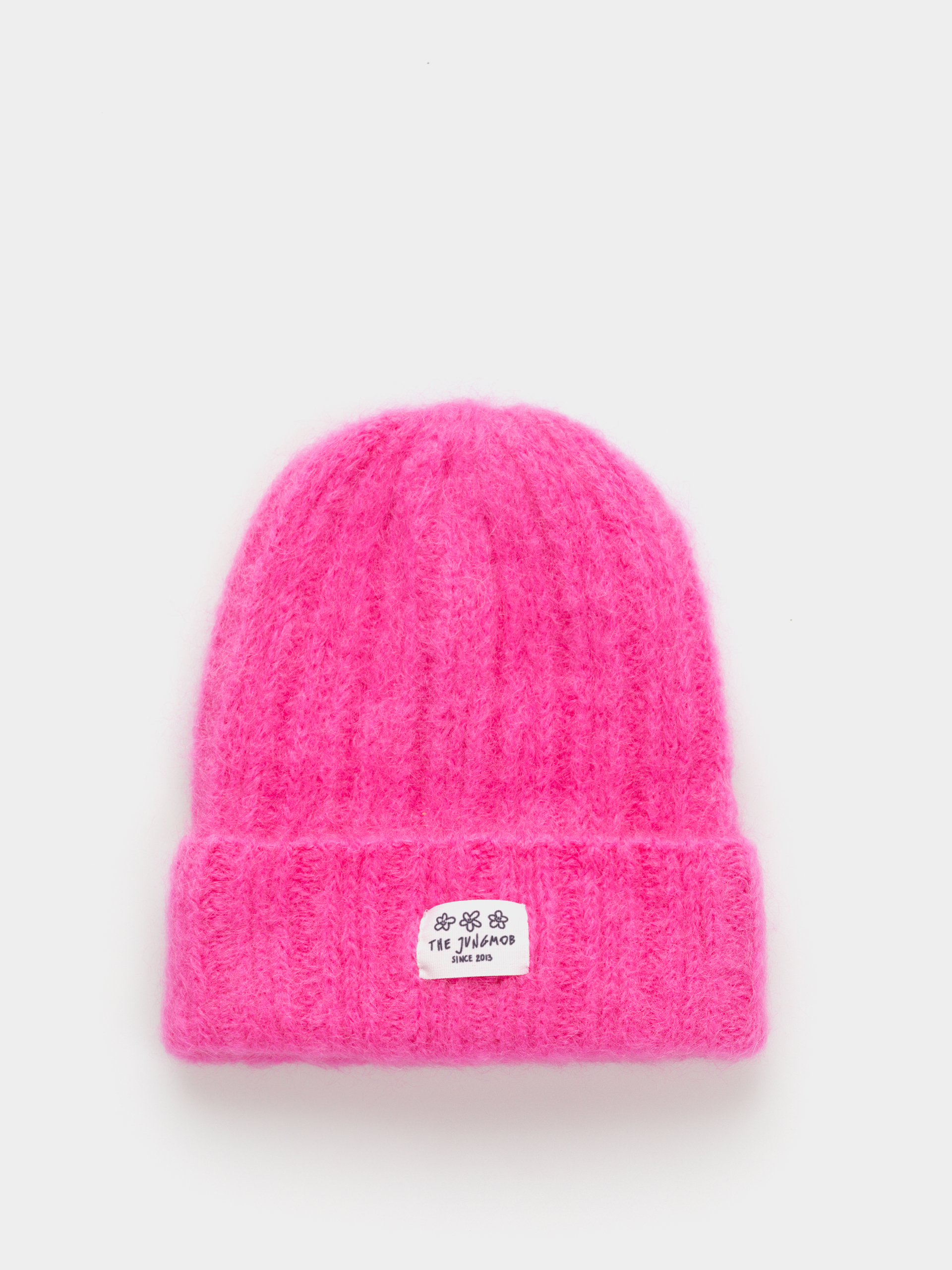 Čepice Jungmob Moher Fluffy (electric pink)