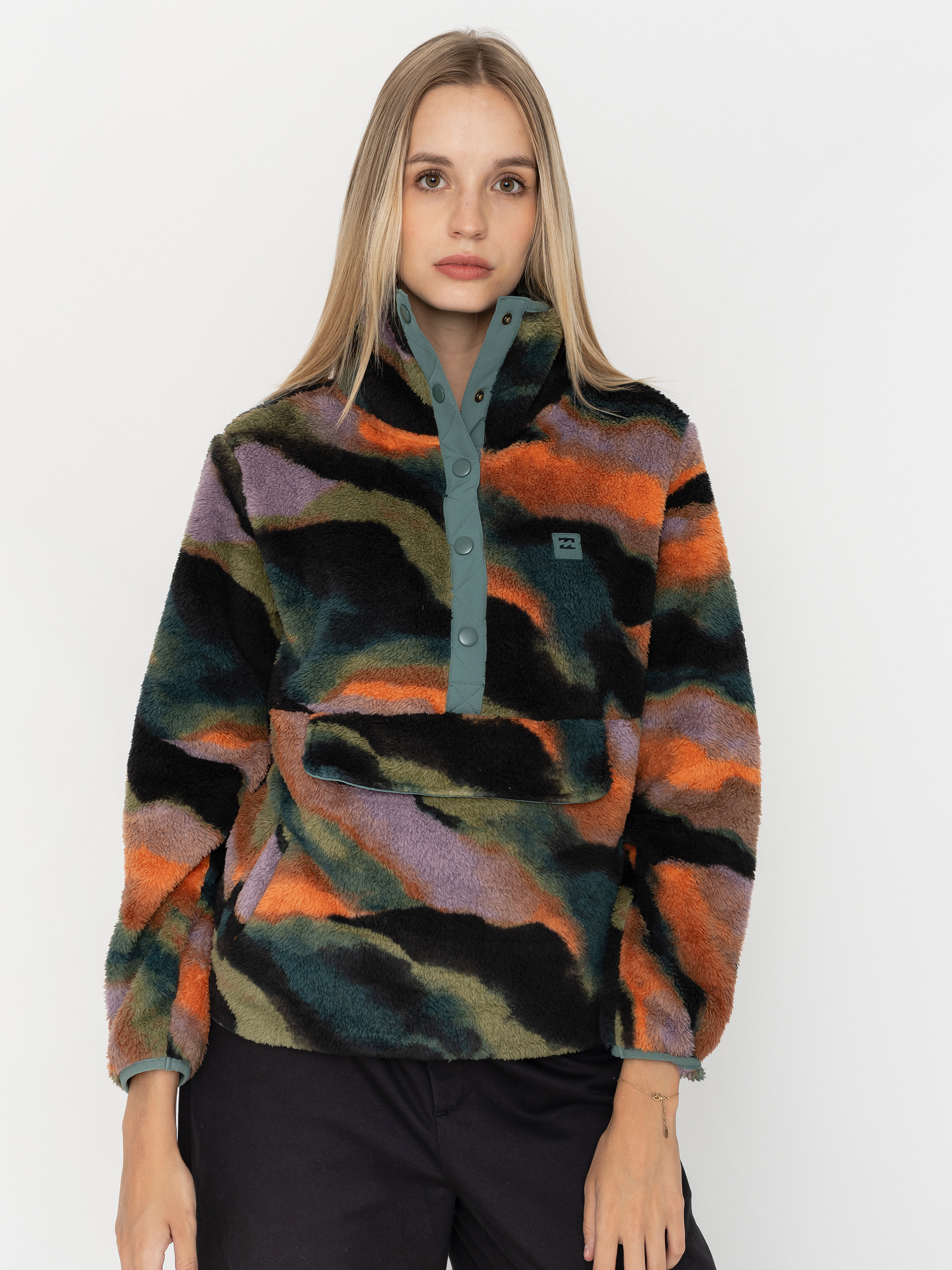 Fleecová mikina Billabong Switchback Pullover Wmn