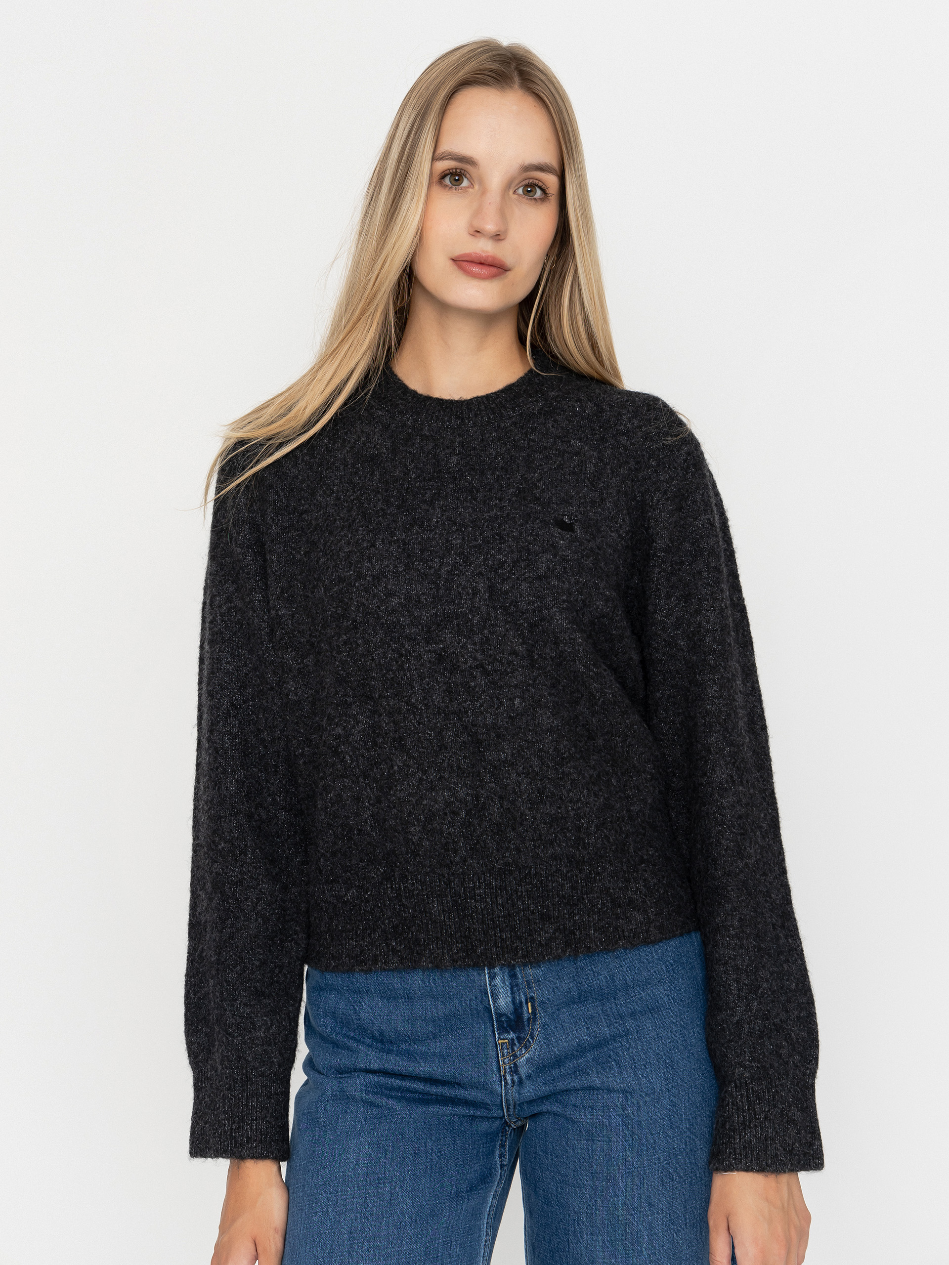 Svetr Carhartt WIP Curtis Wmn (tangled black)