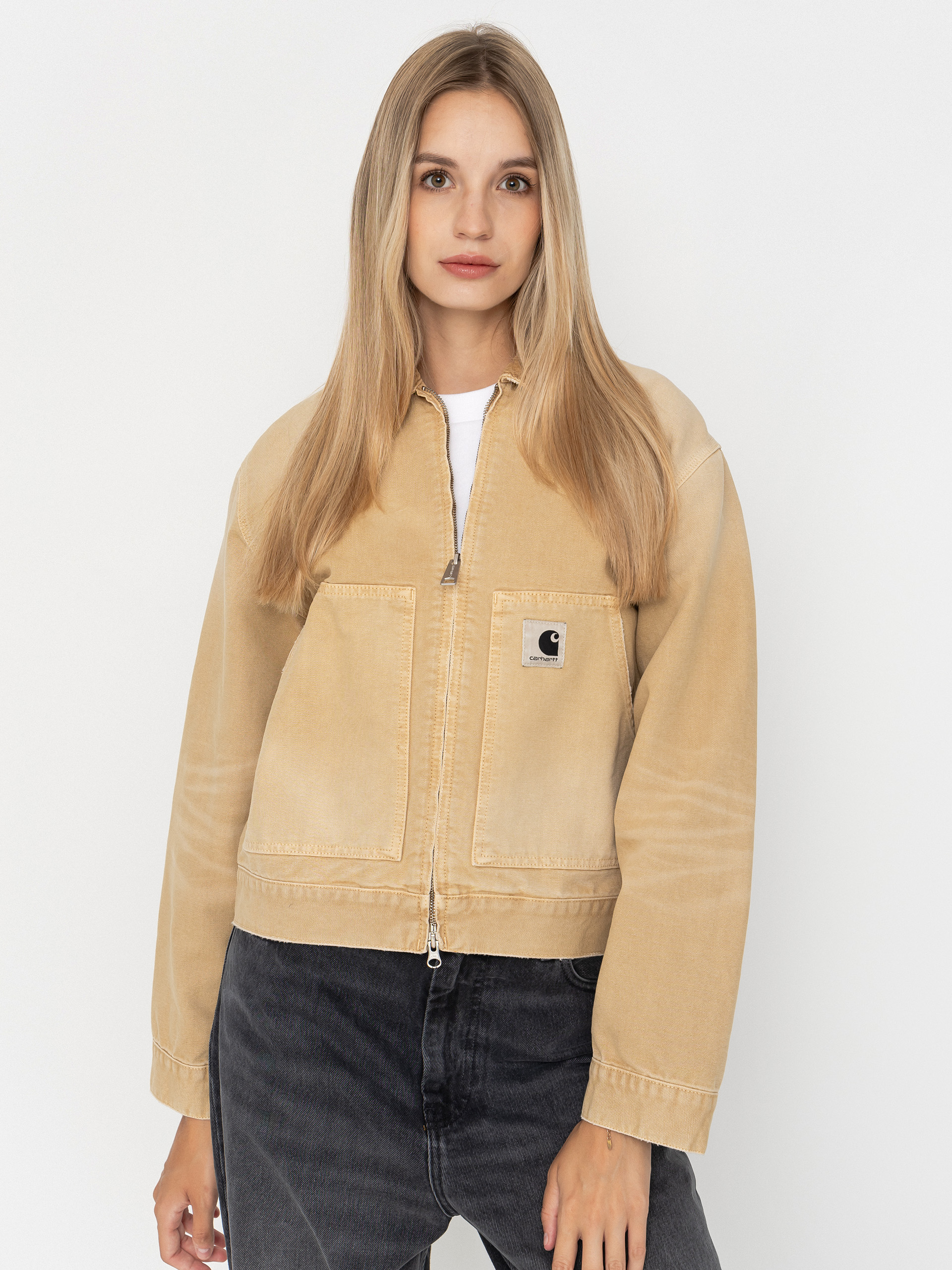Bunda Carhartt WIP OG Arcan Wmn (dusty h brown/dusty h brown)