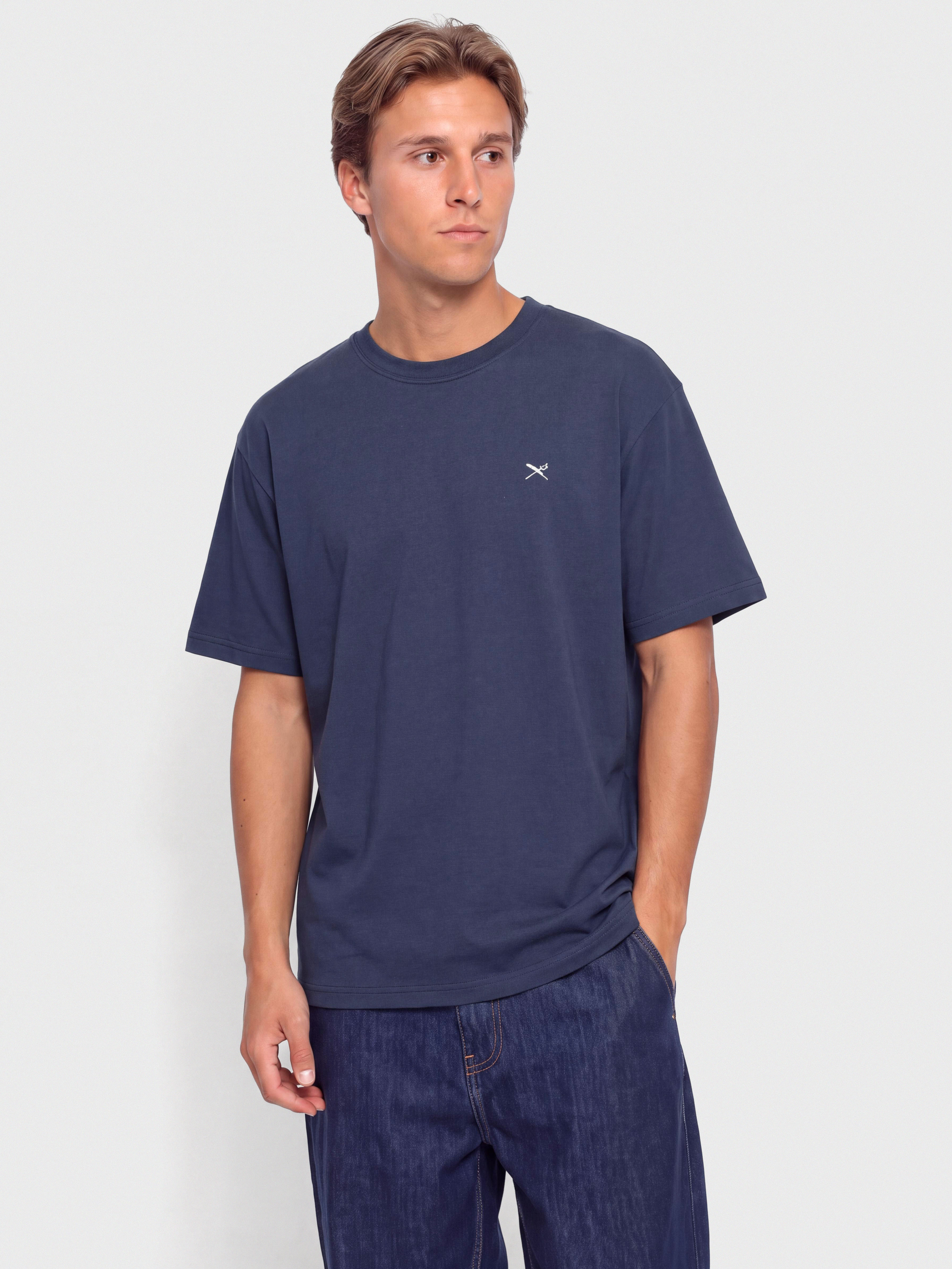 Tričko Iriedaily Mini Flag Relaxed (crown blue)
