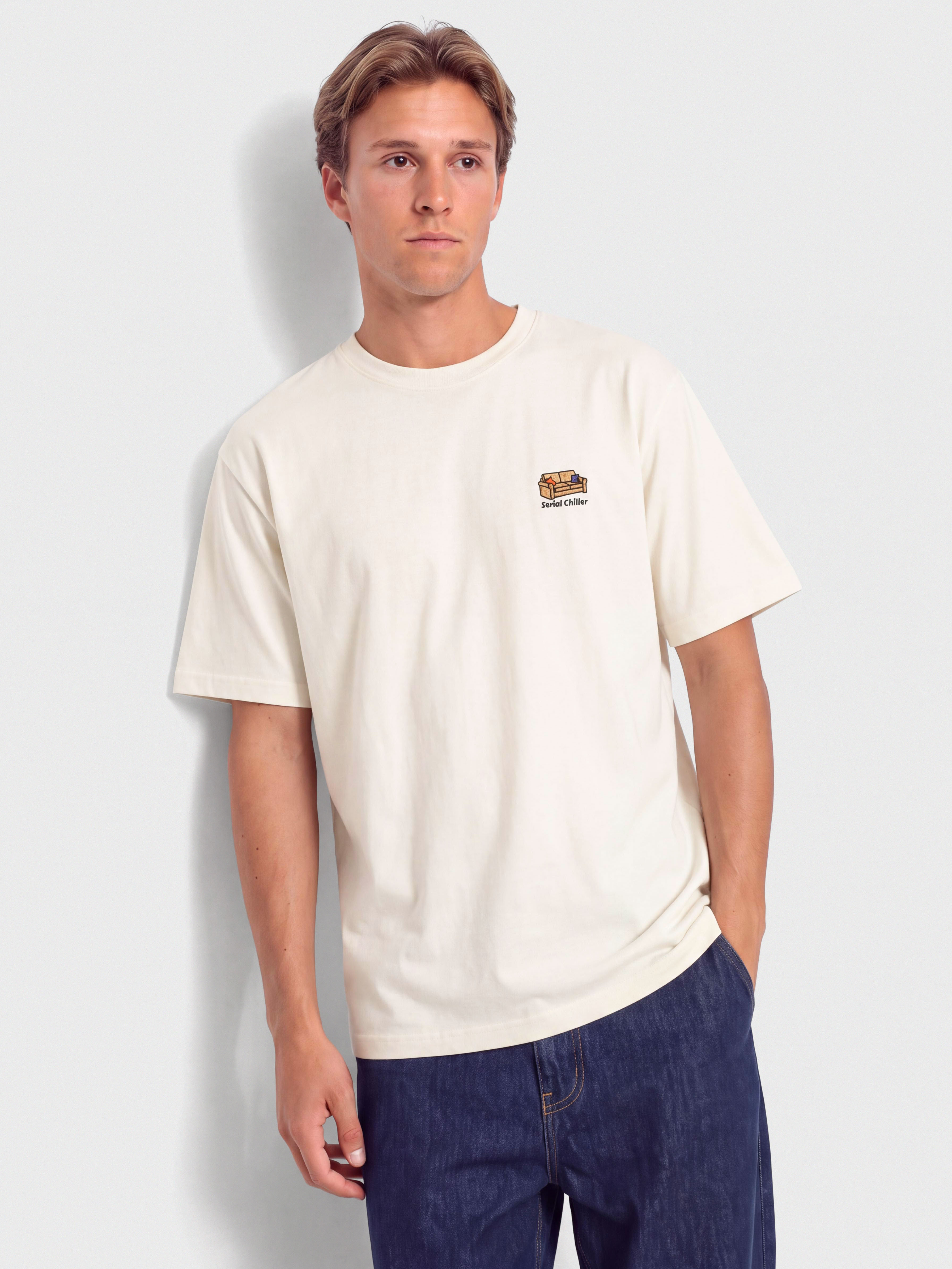 Tričko Iriedaily Serial Chiller (undyed)