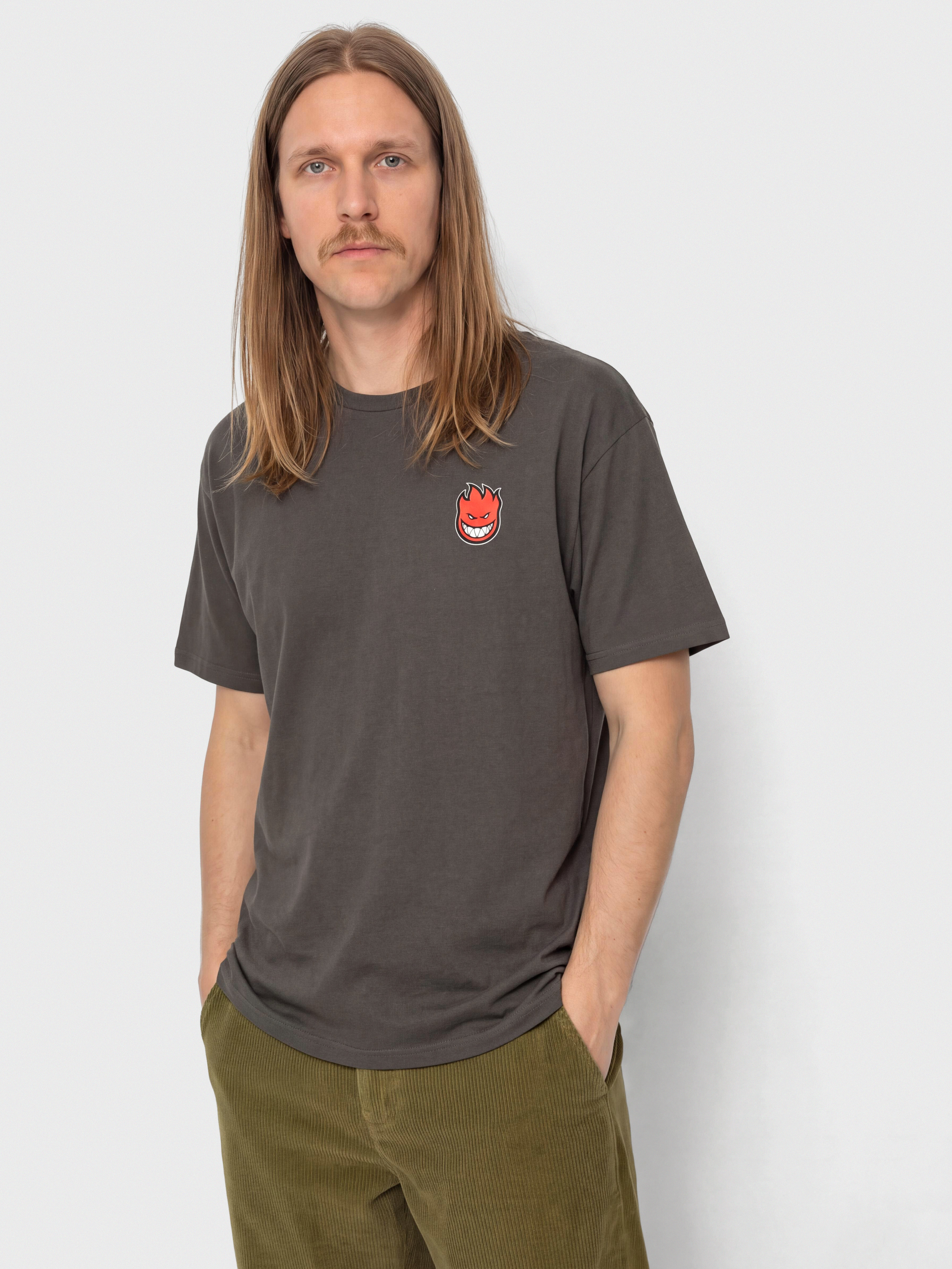 Triu010dko Spitfire Lil Bighead Fill (charcoal solid w/red black&white print)