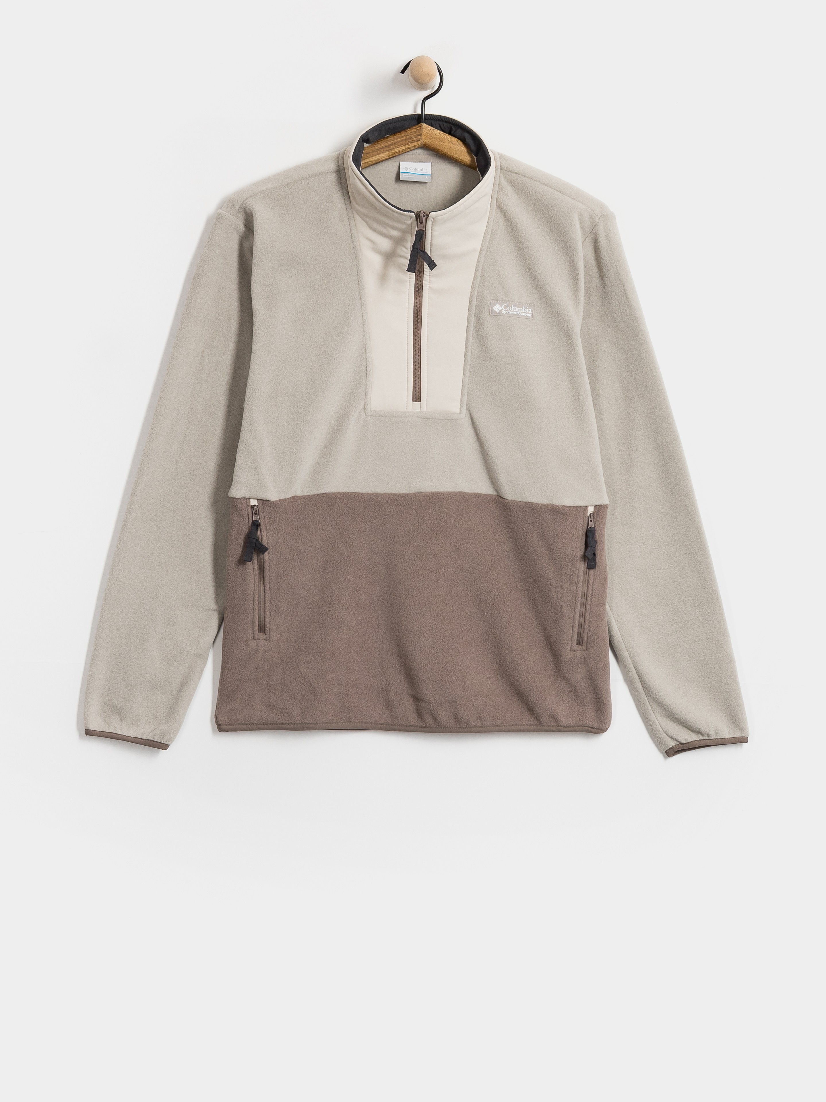 Fleecovu00e1 mikina Columbia Sequoia Grove II Half Zip (flint grey/iron)