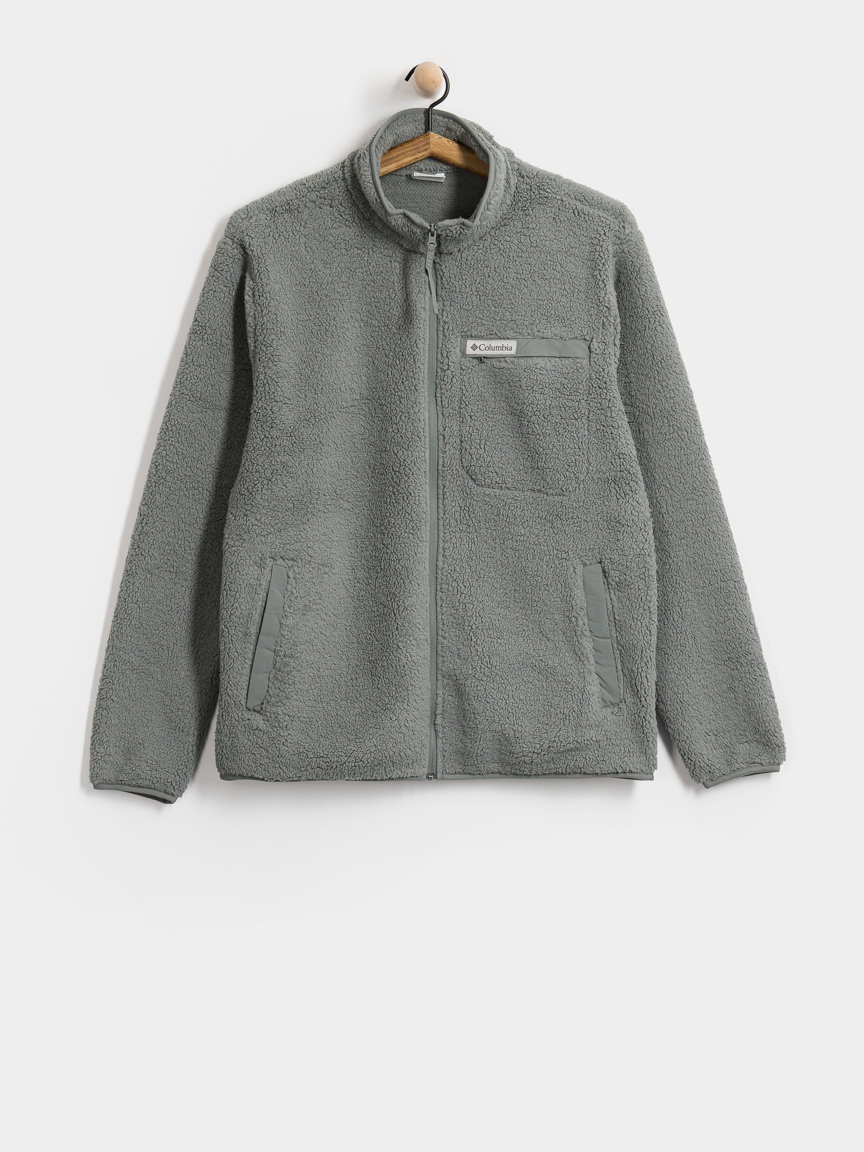 Fleecová mikina Columbia Rugged Ridge High Pile Full Zip (sedona sage)