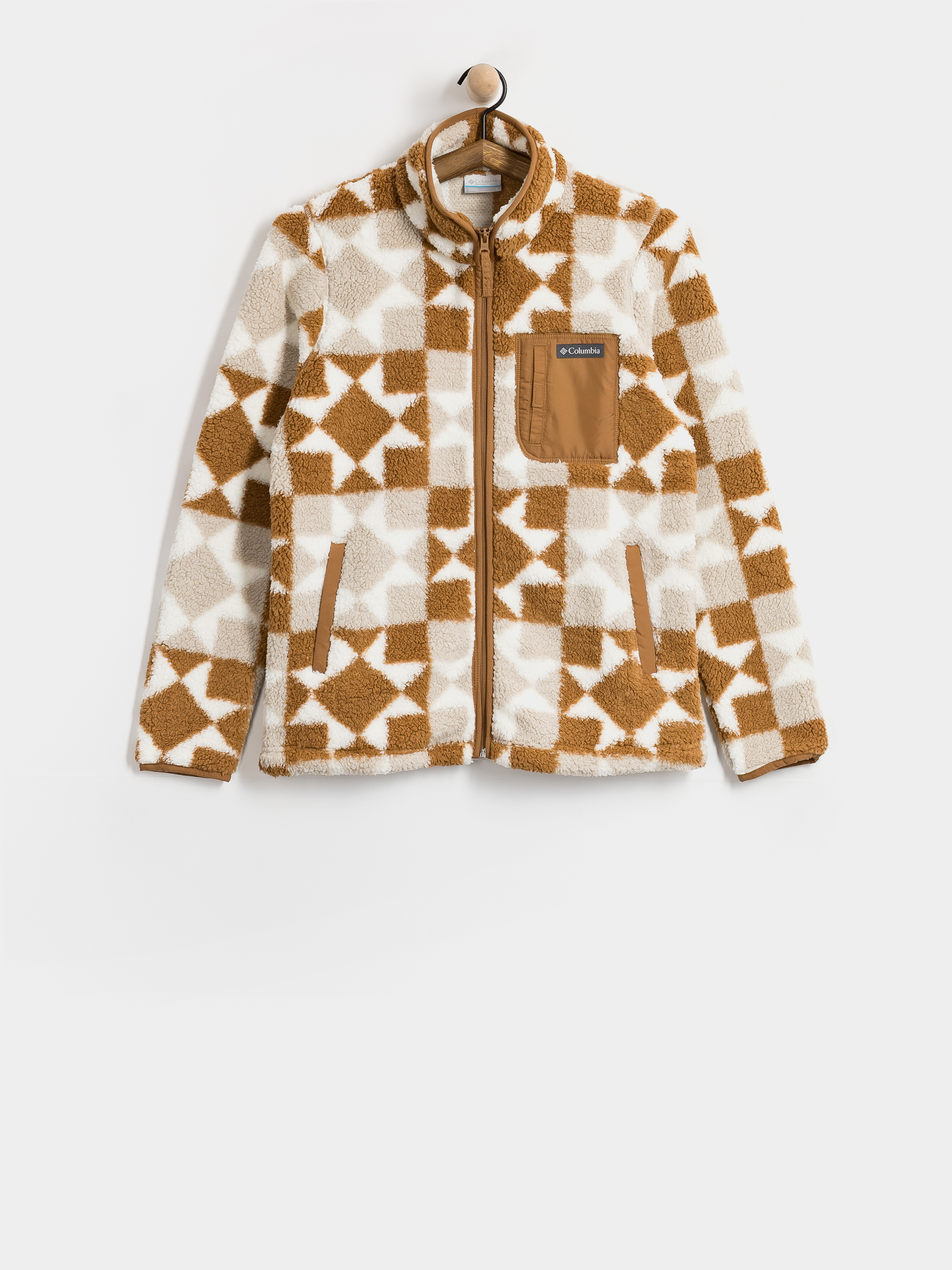 Fleecová mikina Columbia West Bend Print Full Zip II Wmn