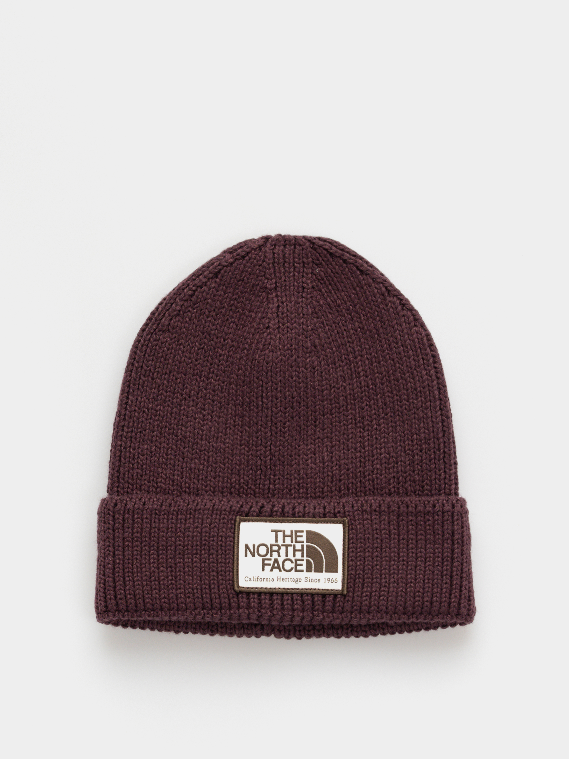 Čepice The North Face Tnf Logo Box Cuffed (deep burgundy/heritage)