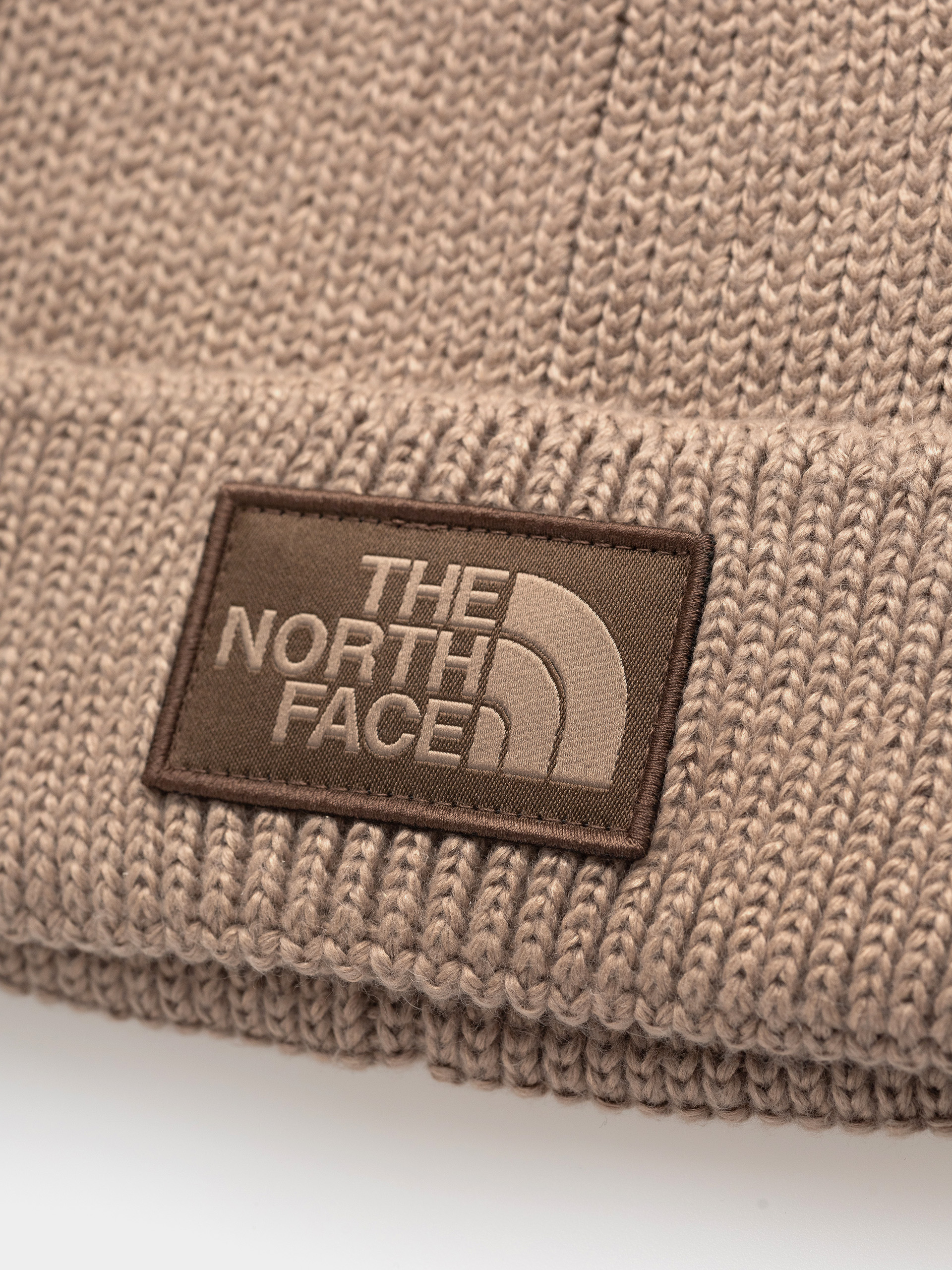 Čepice The North Face Tnf Logo Box Cuffed (garnet)
