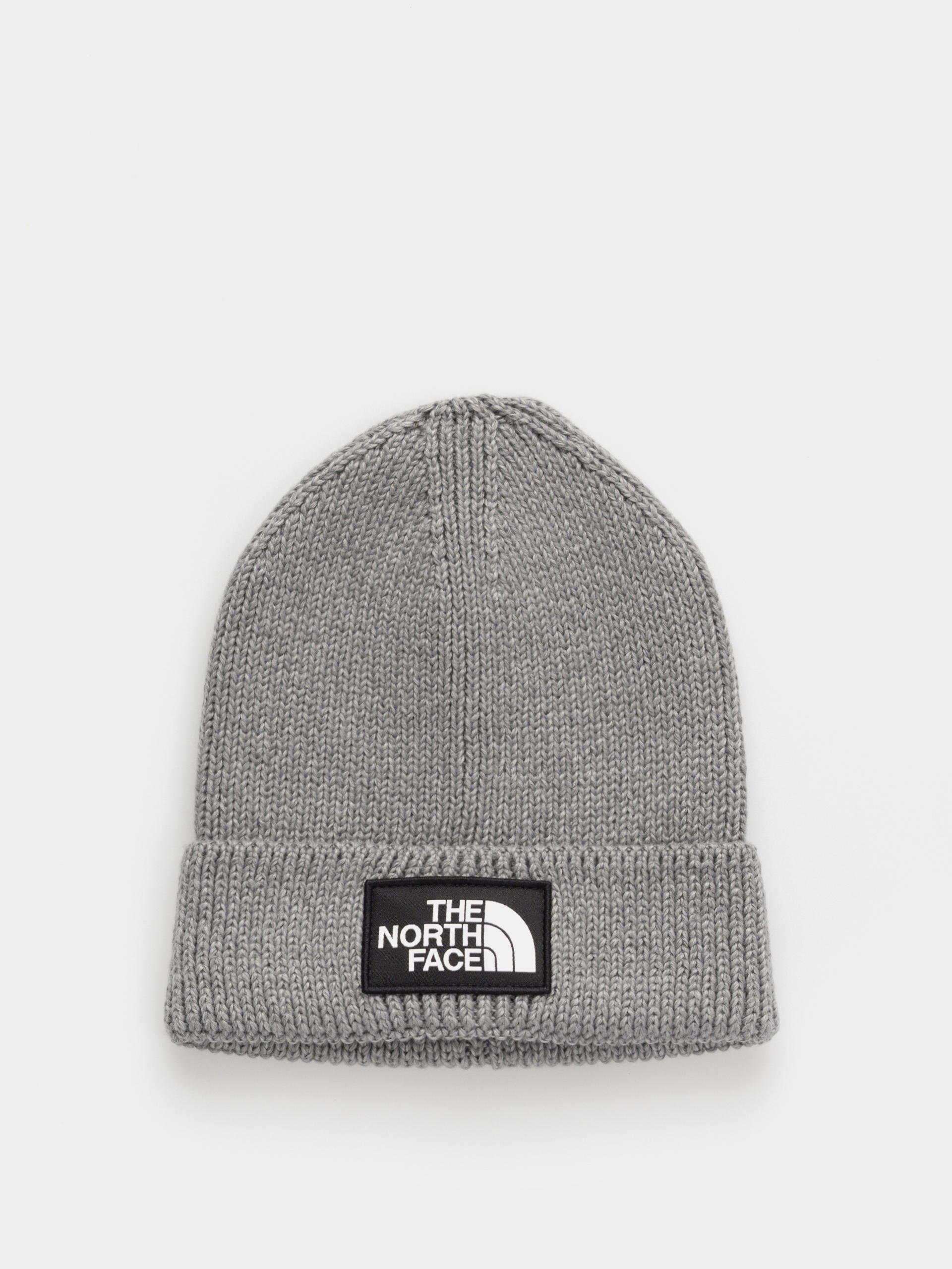 Čepice The North Face Tnf Logo Box Cuffed (tnf medium grey heather)