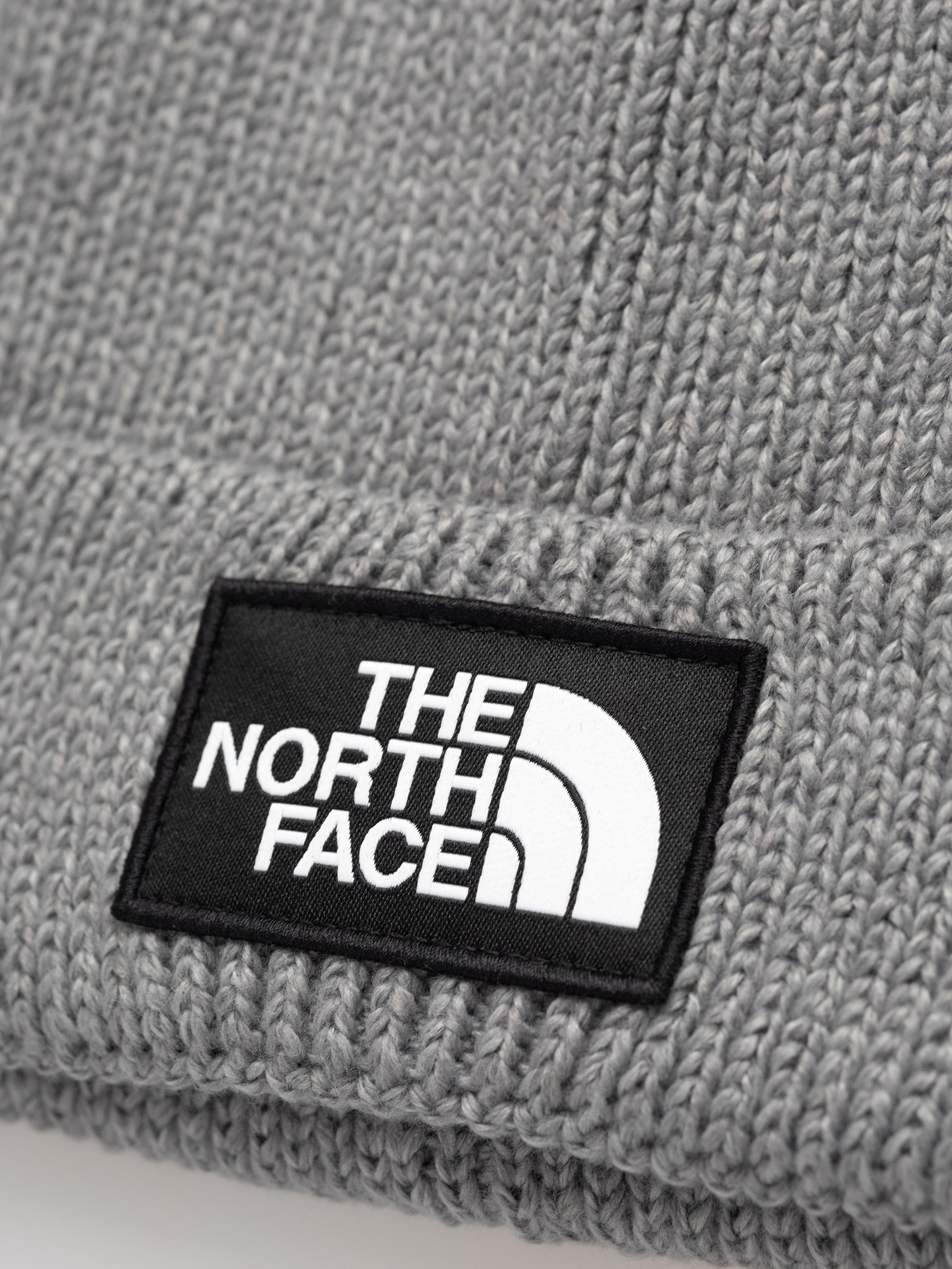 Čepice The North Face Tnf Logo Box Cuffed (tnf medium grey heather)