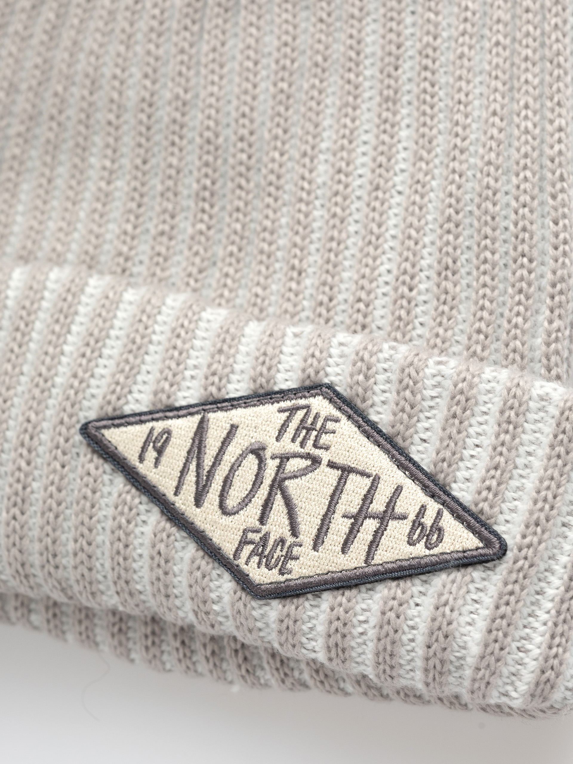 Čepice The North Face Salty Lined Se (stone slab/tnf 66 patch)