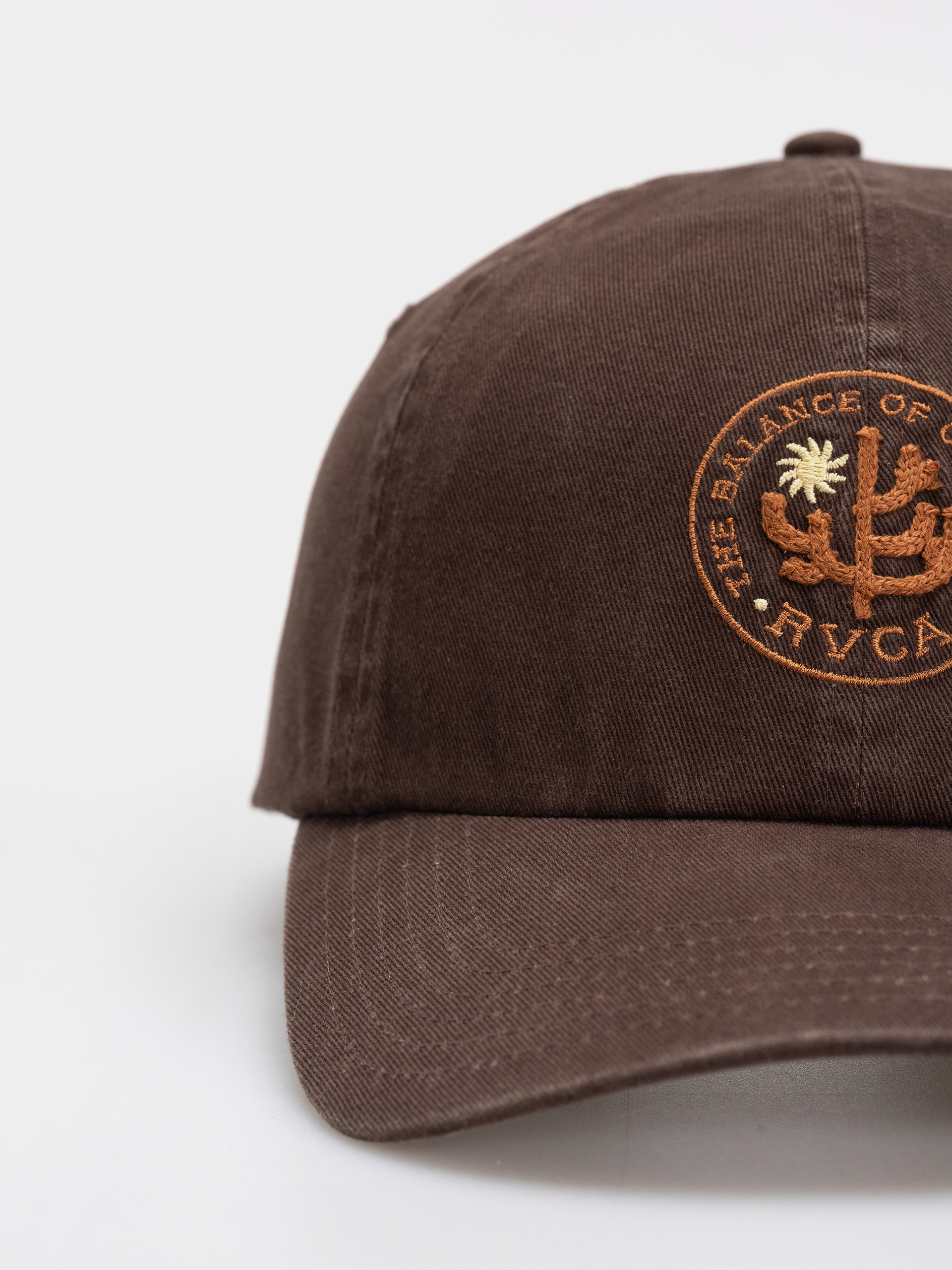 Kšiltovka  RVCA Sanctum Dad Cap (chocolate)