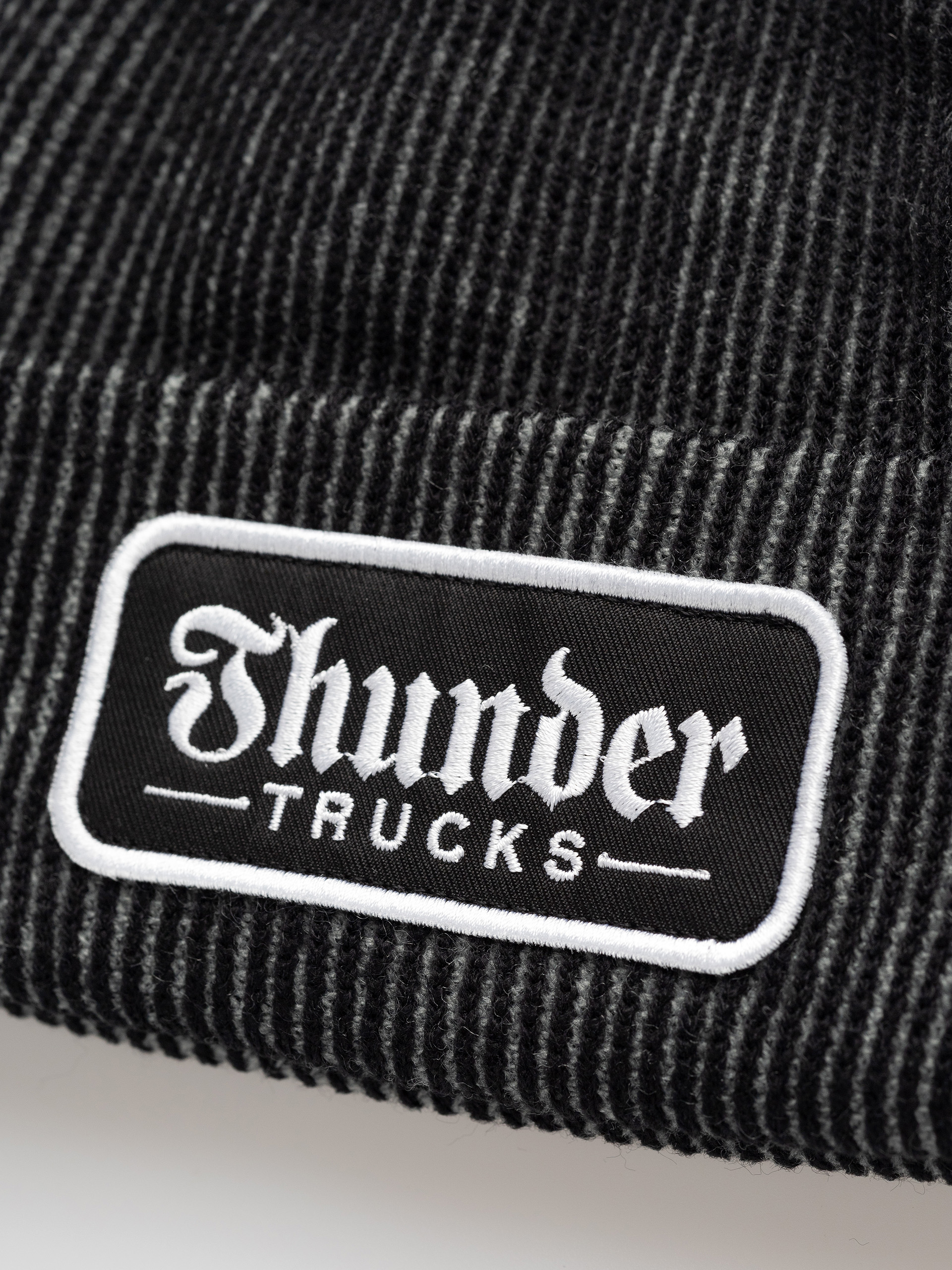 Čepice Thunder Script Patch (grey/black/white)