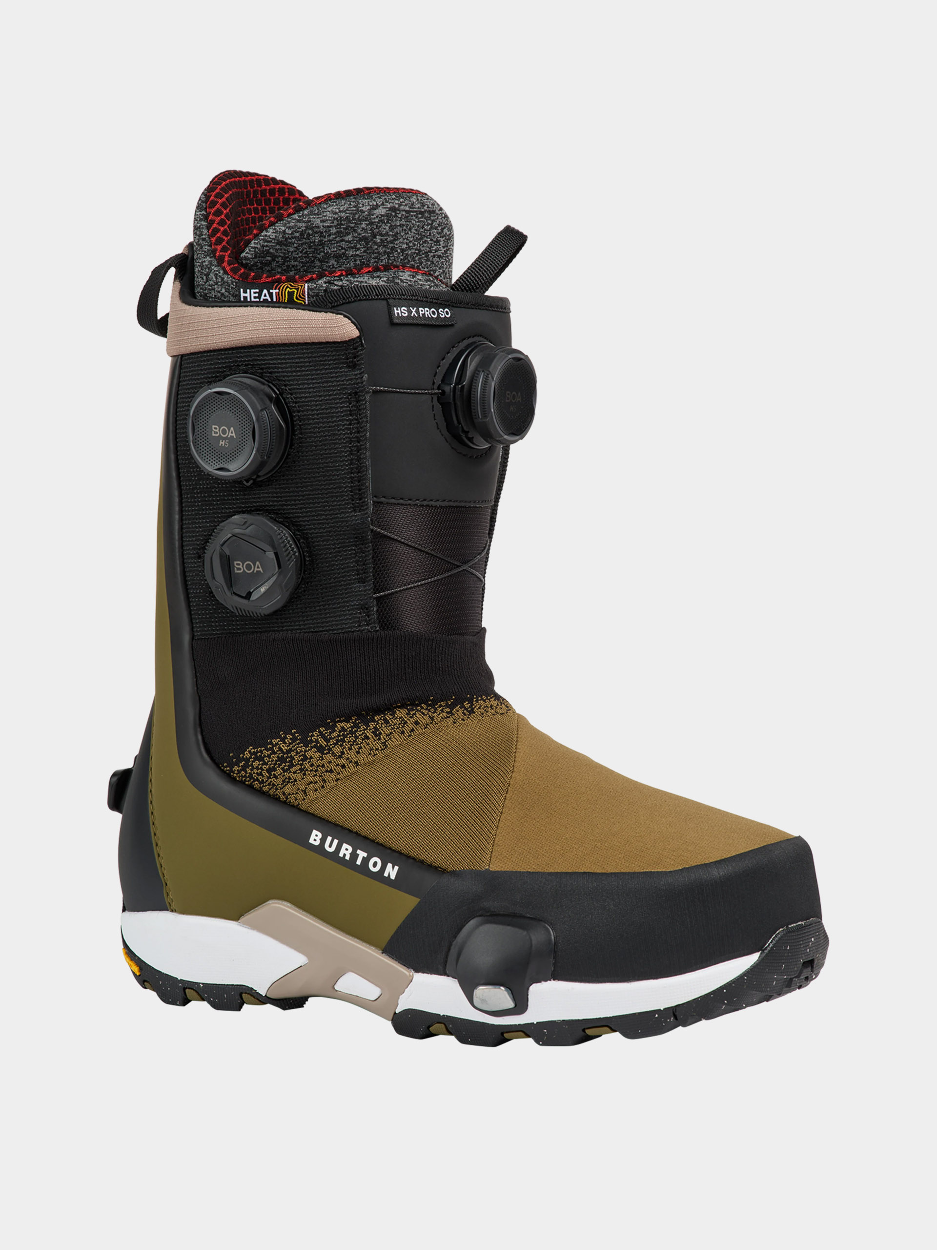 Pánské Boty na snowboard Burton Highshot X Pro Step On (dried moss/multi)