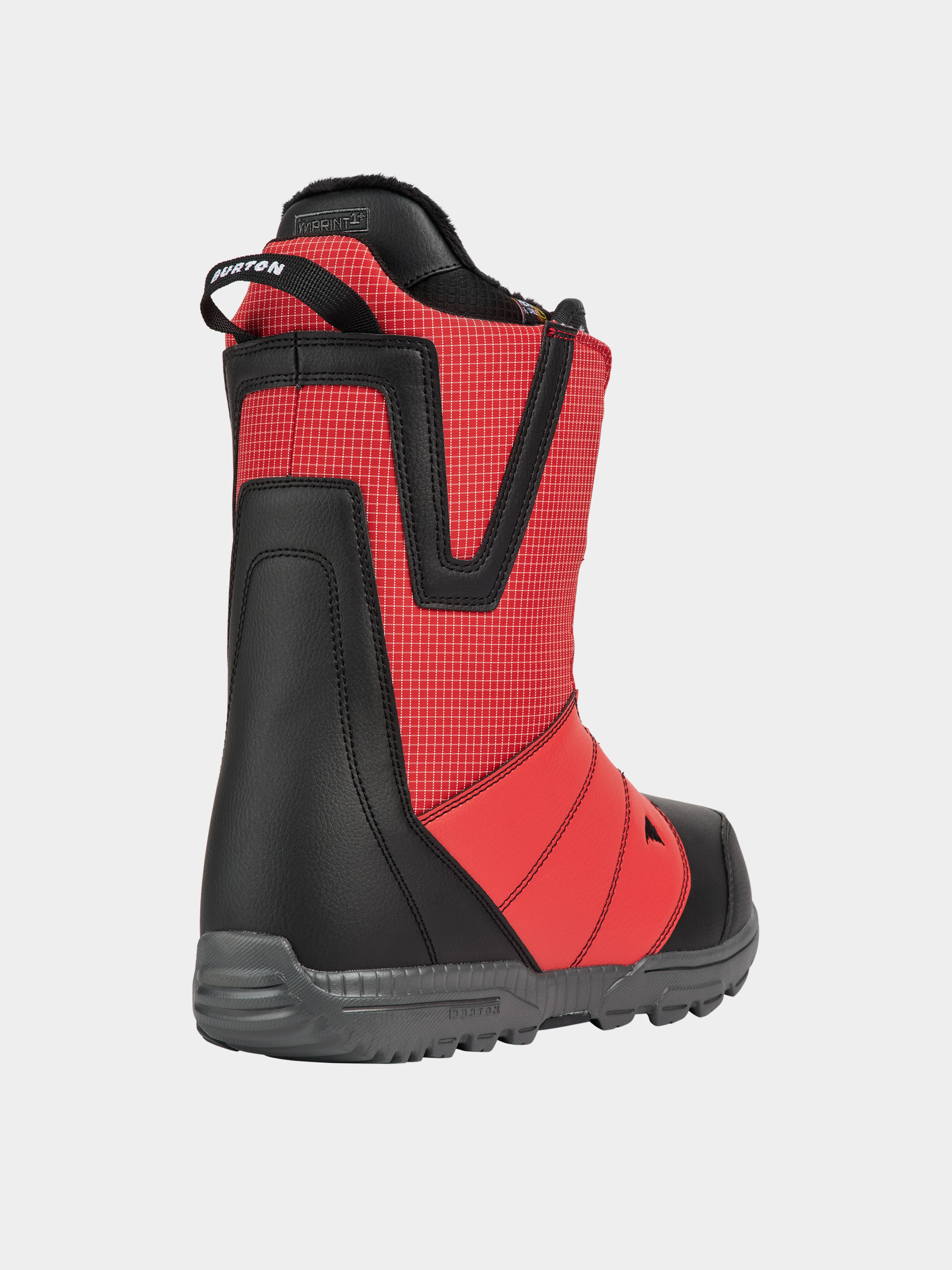 Pánské Boty na snowboard Burton Moto Boa (geranium red/black)