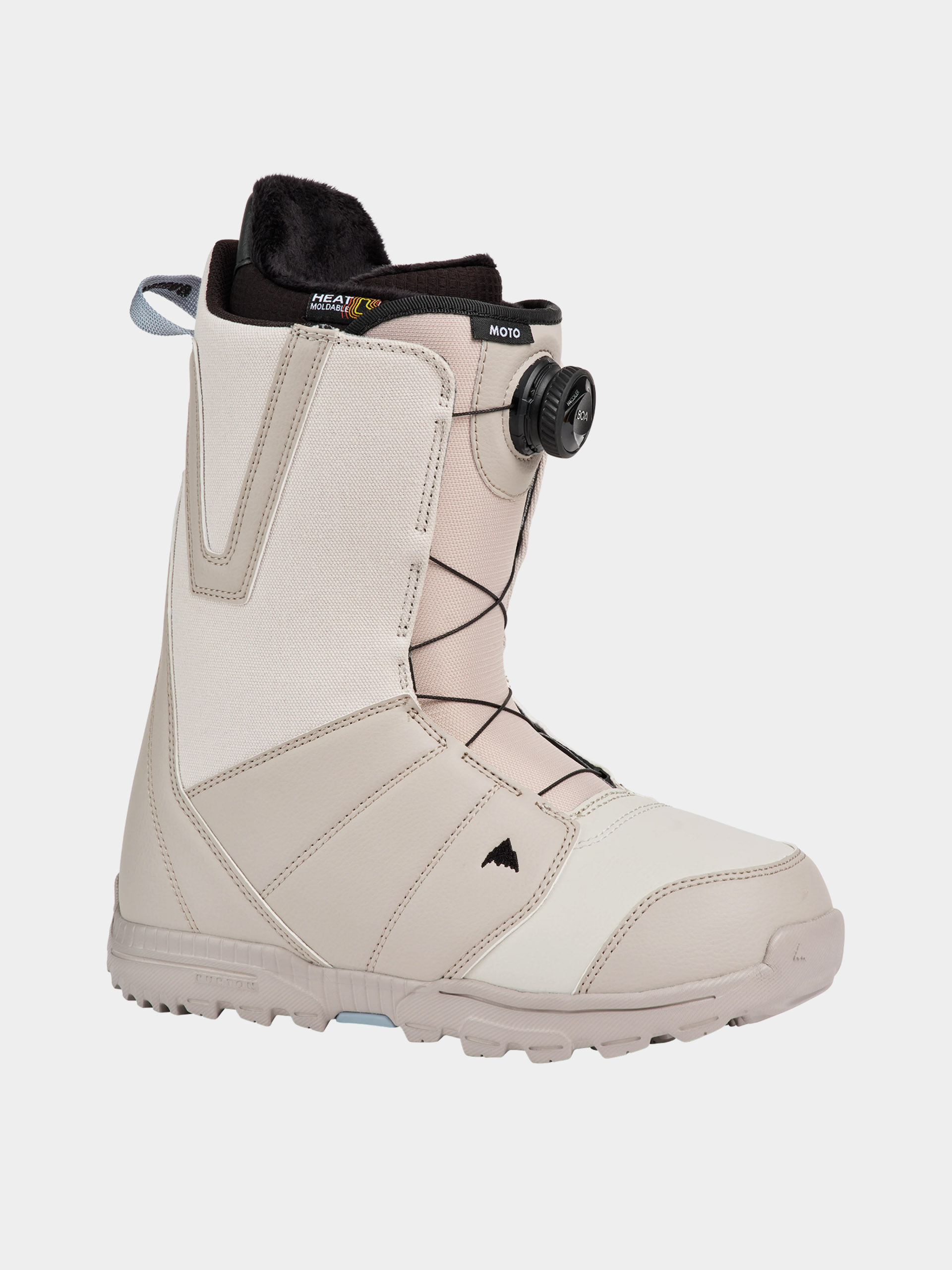 Pánské Boty na snowboard Burton Moto Boa (chinchilla gray)