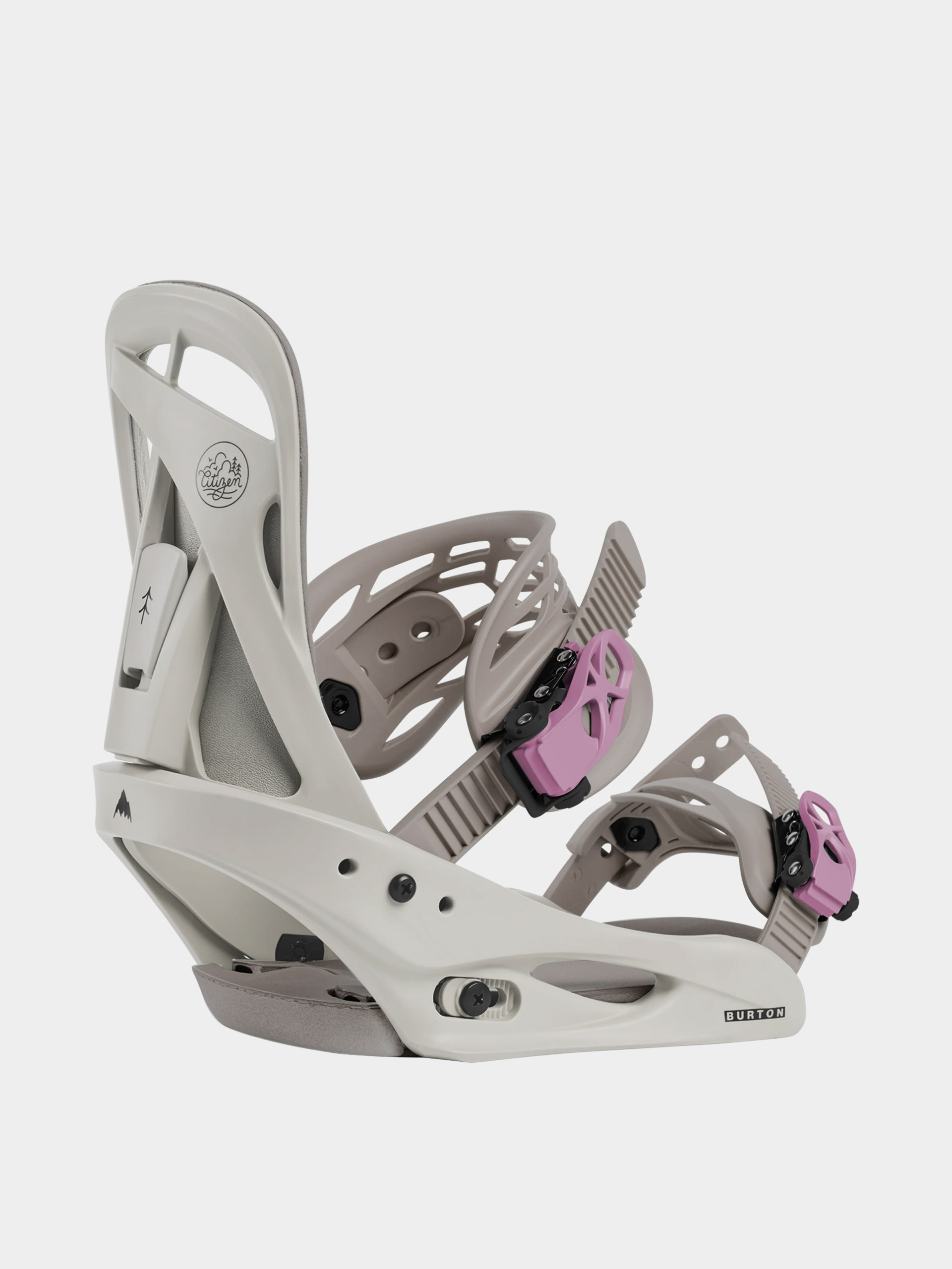 Dámské Snowboardové vázání Burton Citizen Re:Flex (chinchilla gray)