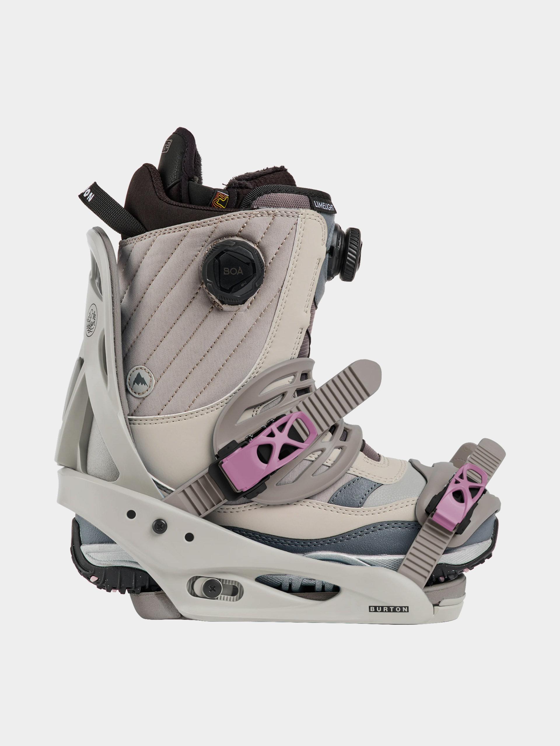 Dámské Snowboardové vázání Burton Citizen Re:Flex (chinchilla gray)