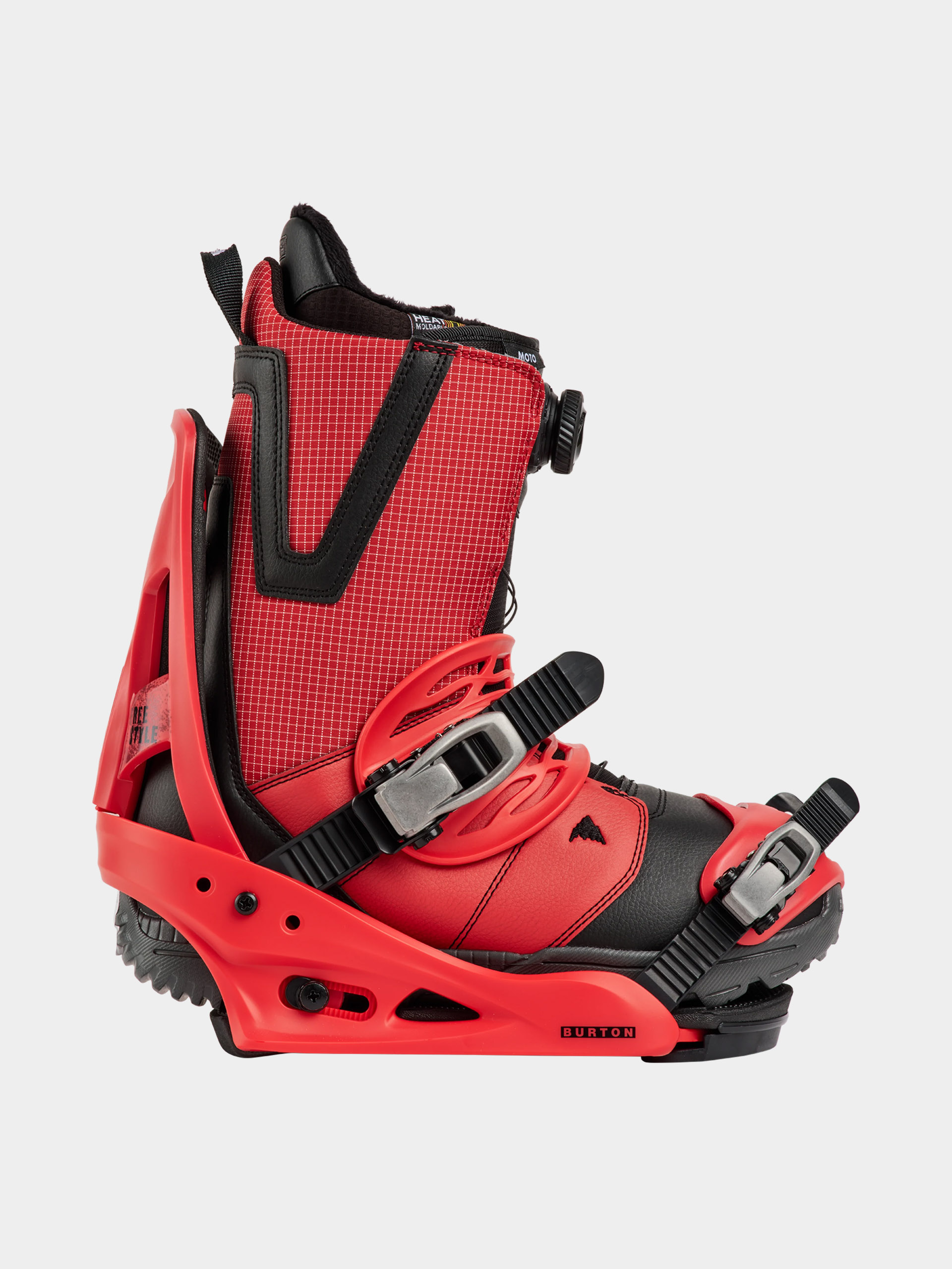 Pánské Snowboardové vázání Burton Freestyle Re:Flex (geranium red)