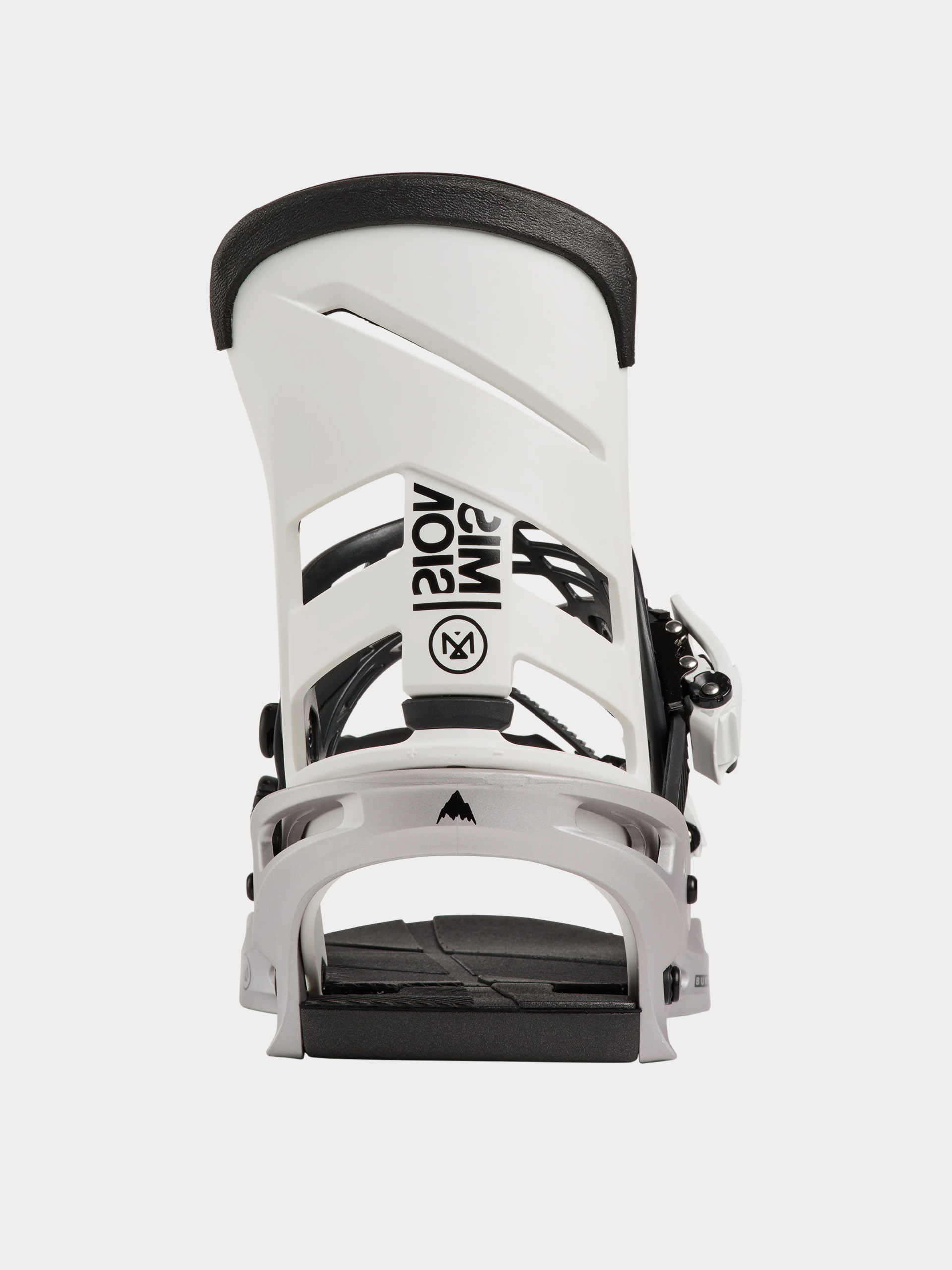 Pánské Snowboardové vázání Burton Mission Re:Flex (white/silver)