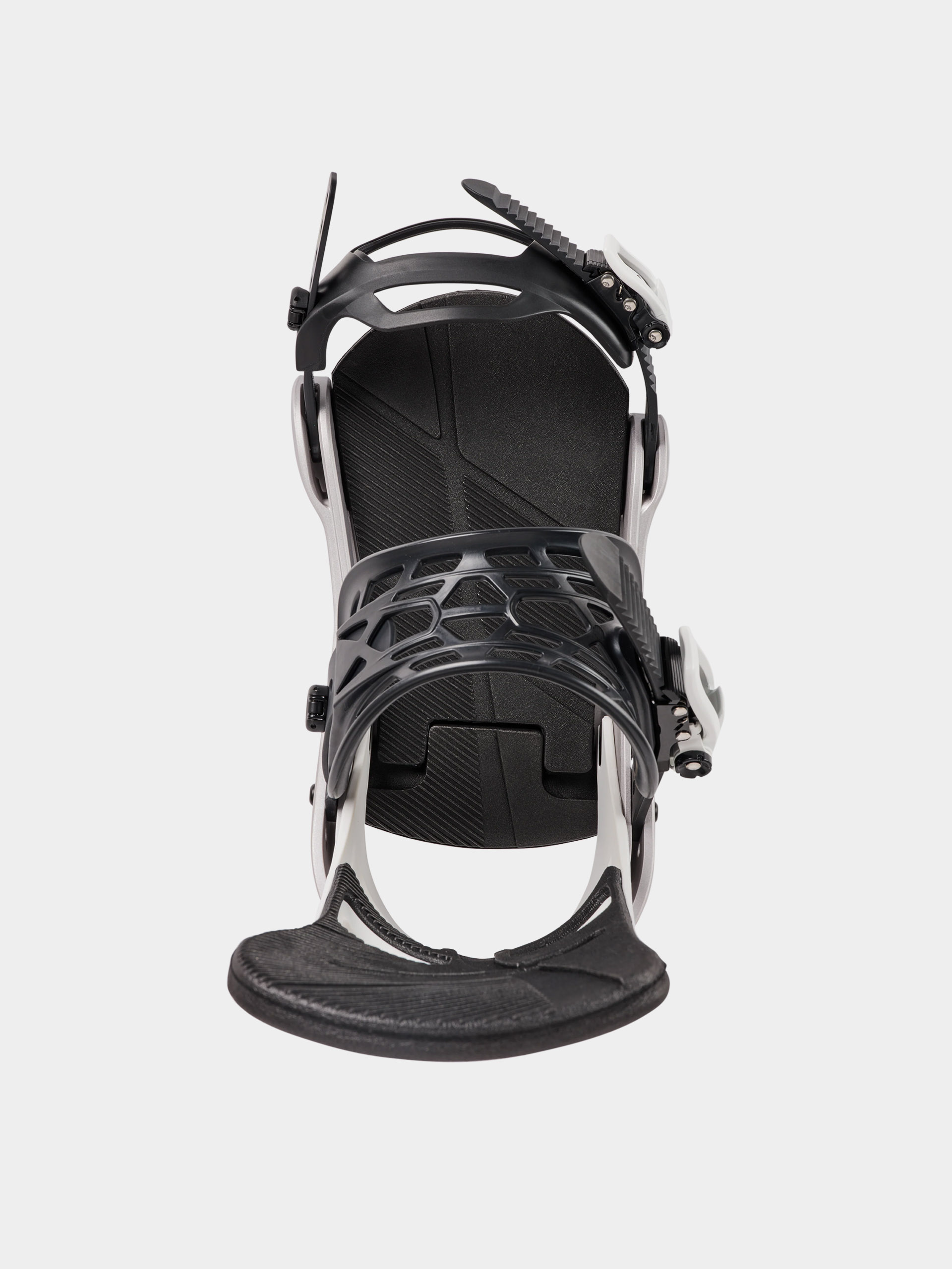 Pánské Snowboardové vázání Burton Mission Re:Flex (white/silver)