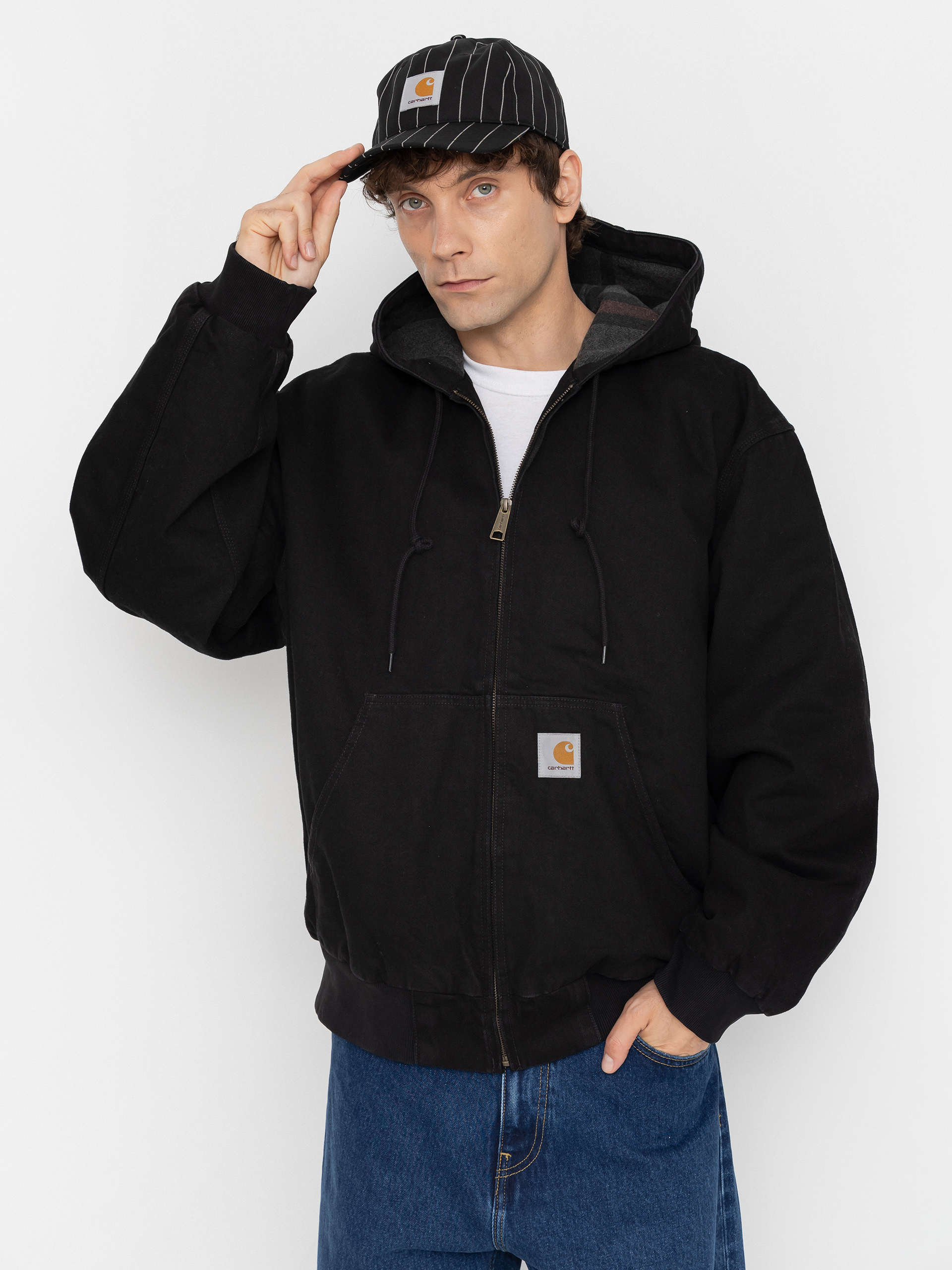 Bunda Carhartt WIP OG Active (black/rinsed)
