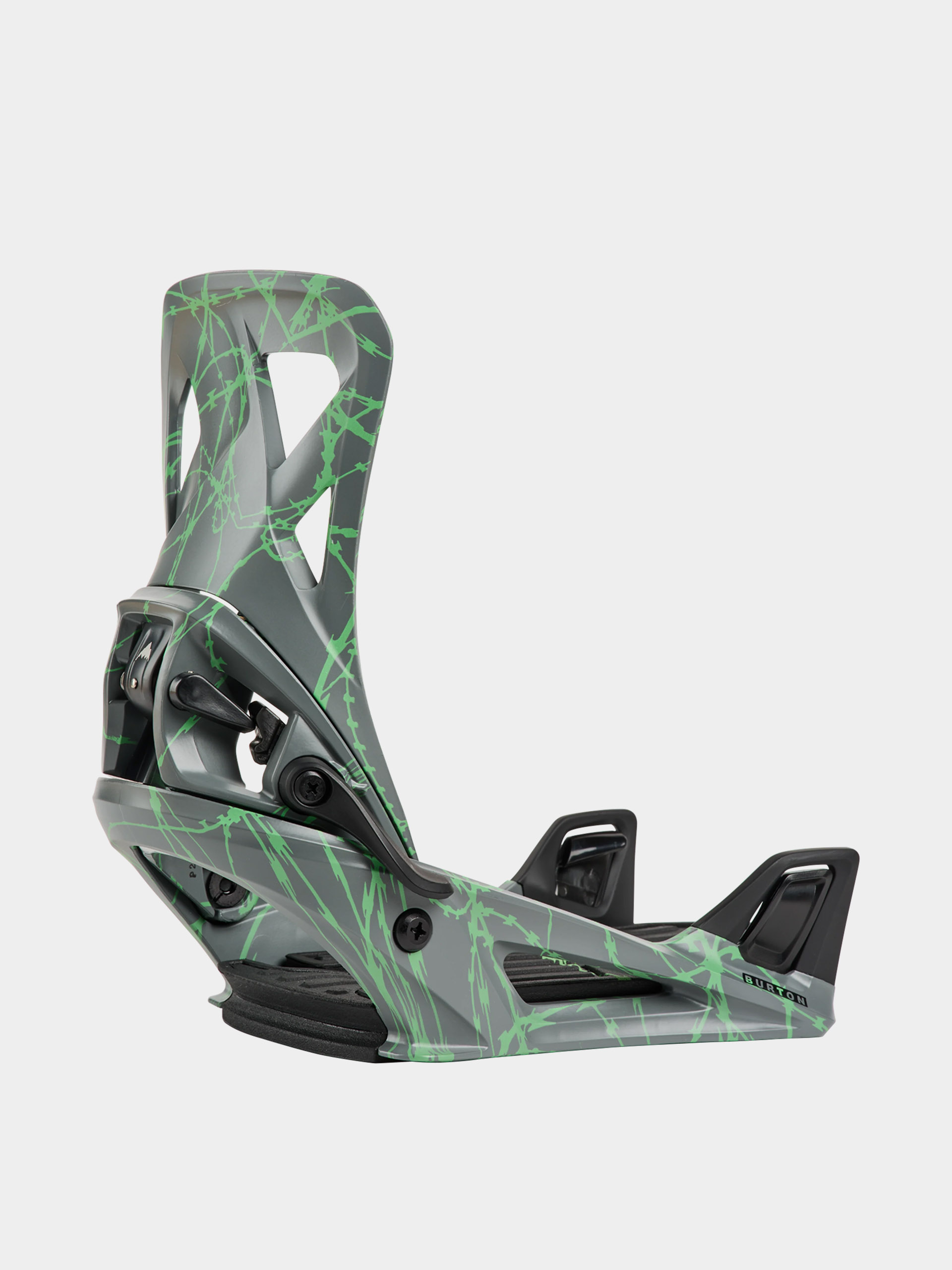 Snowboardové vázání Burton Step On Re:Flex (gray/green voltage)