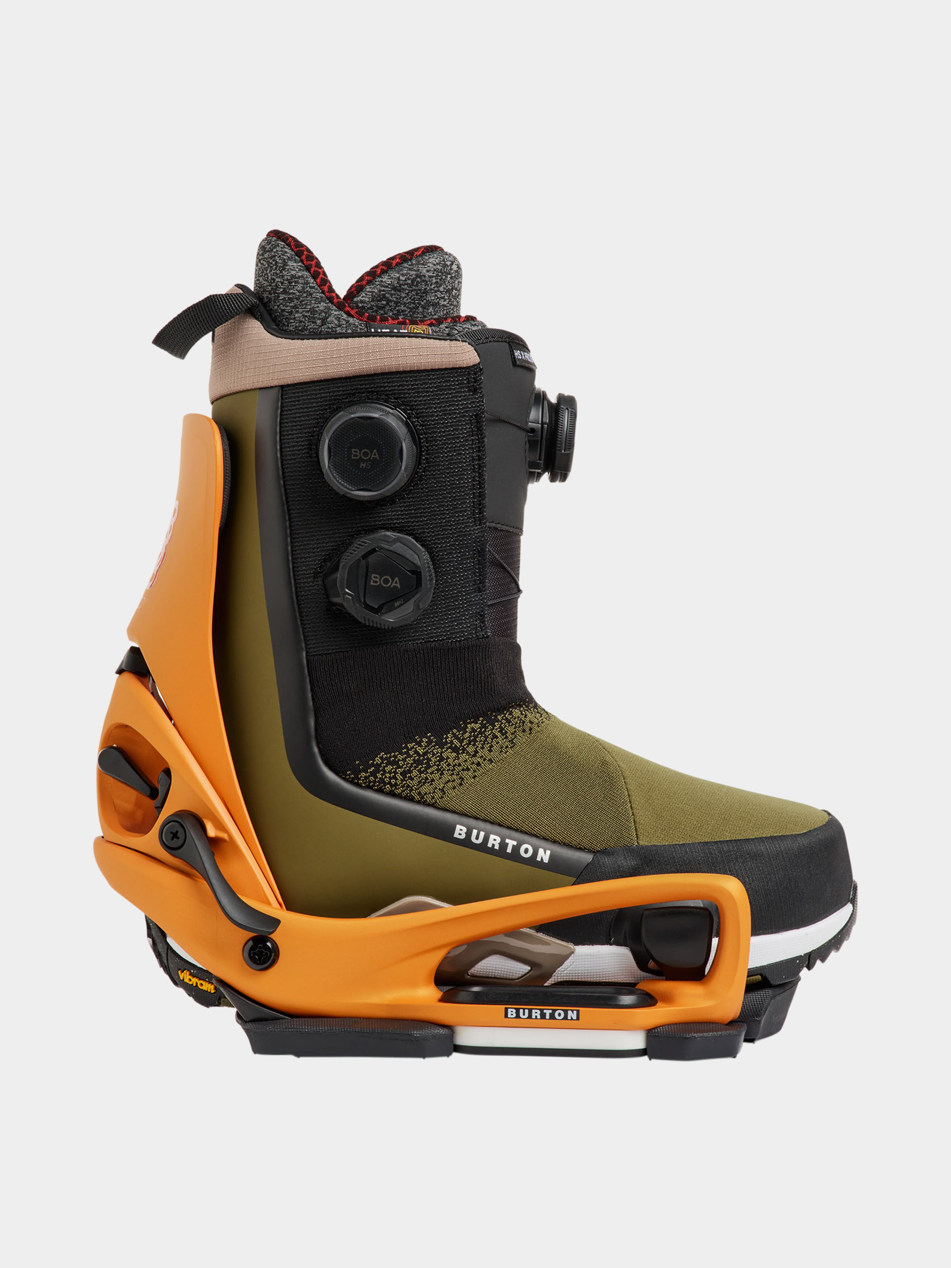 Pánské Snowboardové vázání Burton Step On Cartel X Est (goldfish orange)