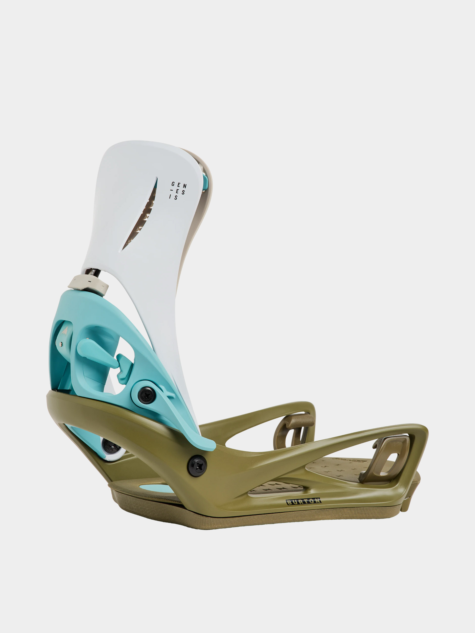 Pánské Snowboardové vázání Burton Step On Genesis Re:Flex (white/dried moss)