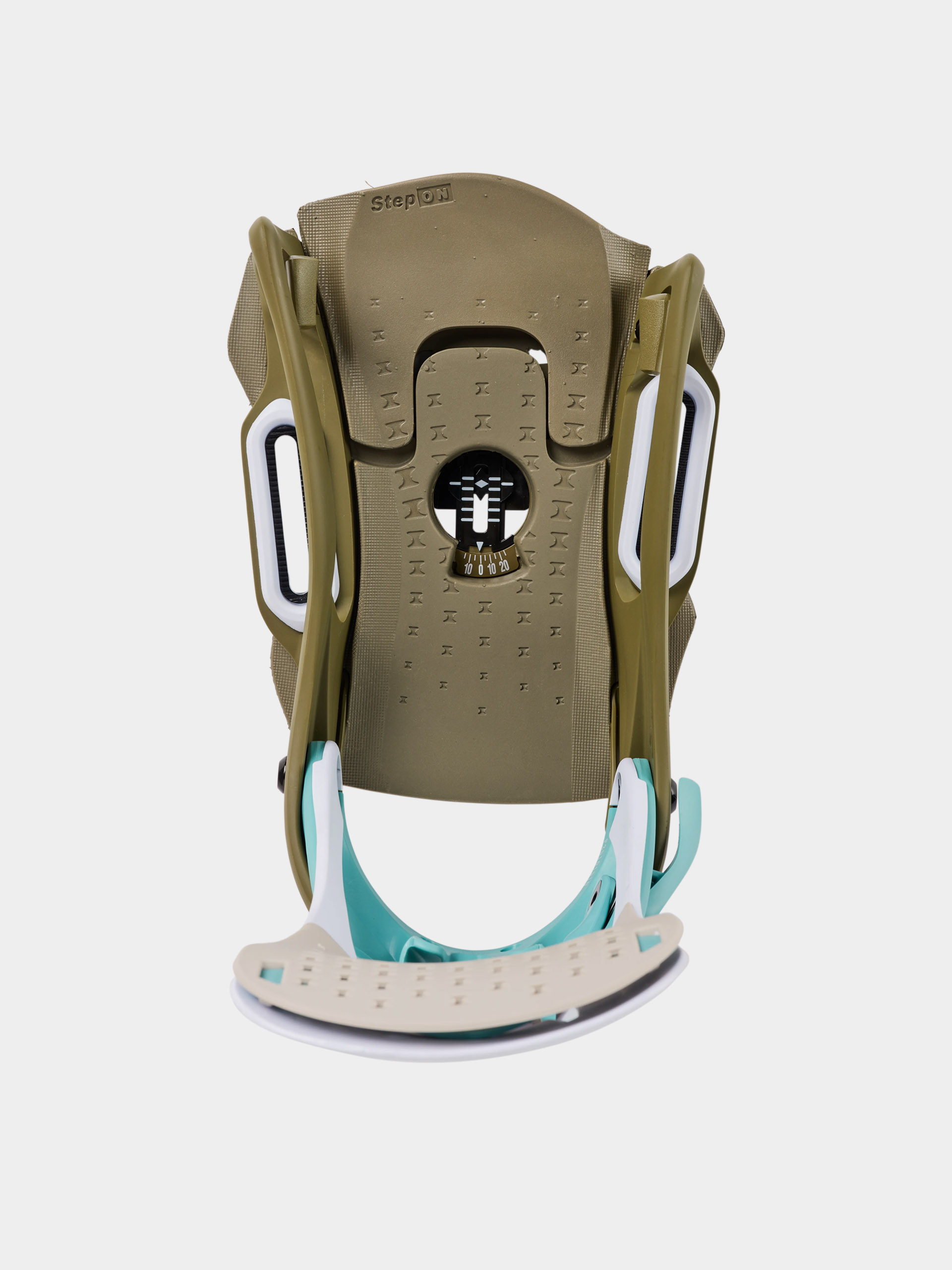 Pánské Snowboardové vázání Burton Step On Genesis Est (white/dried moss)