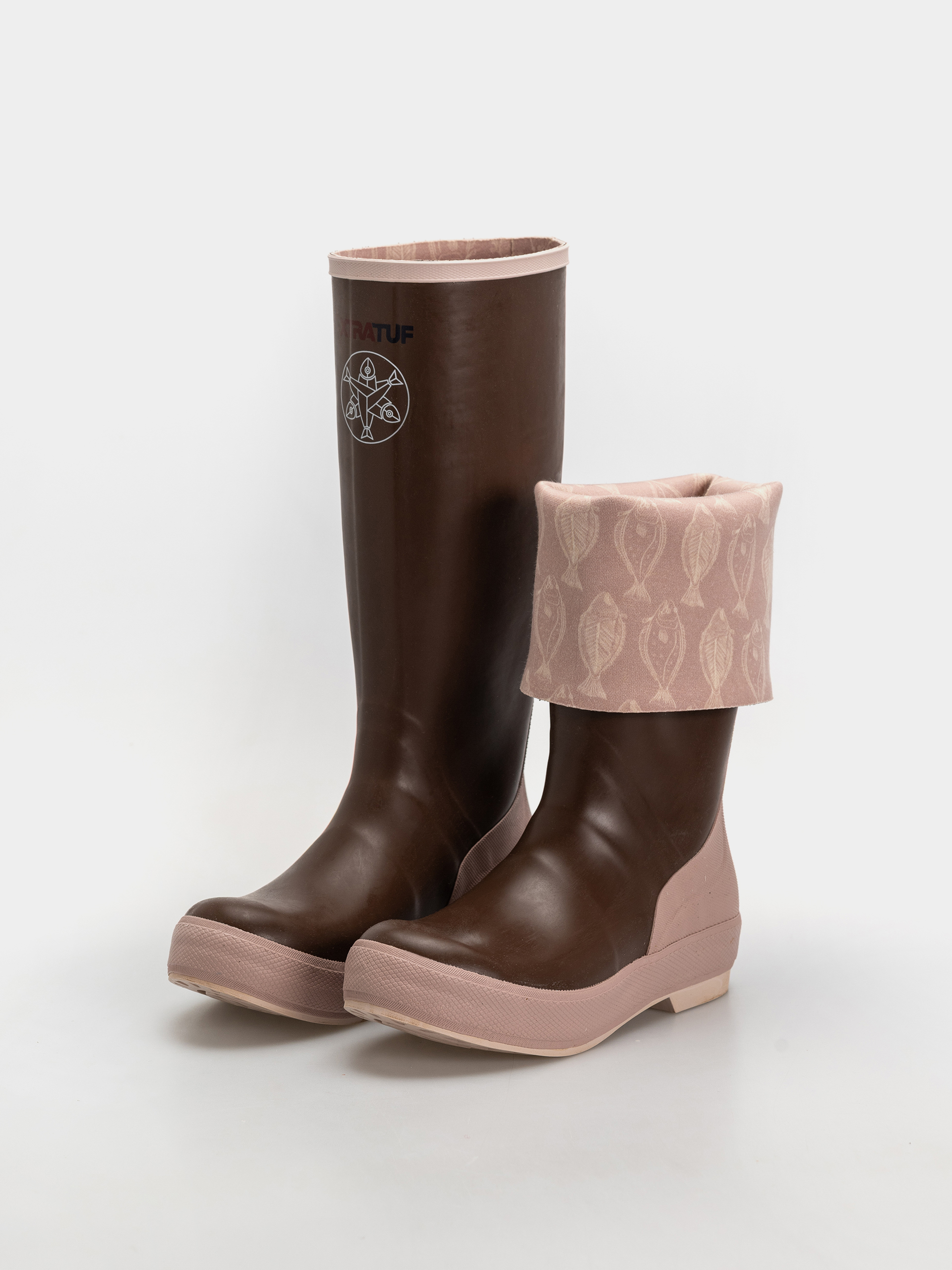 Boty Xtratuf Salmon Sisters 15 Legacy Boot Wmn (brown sepia halibut)