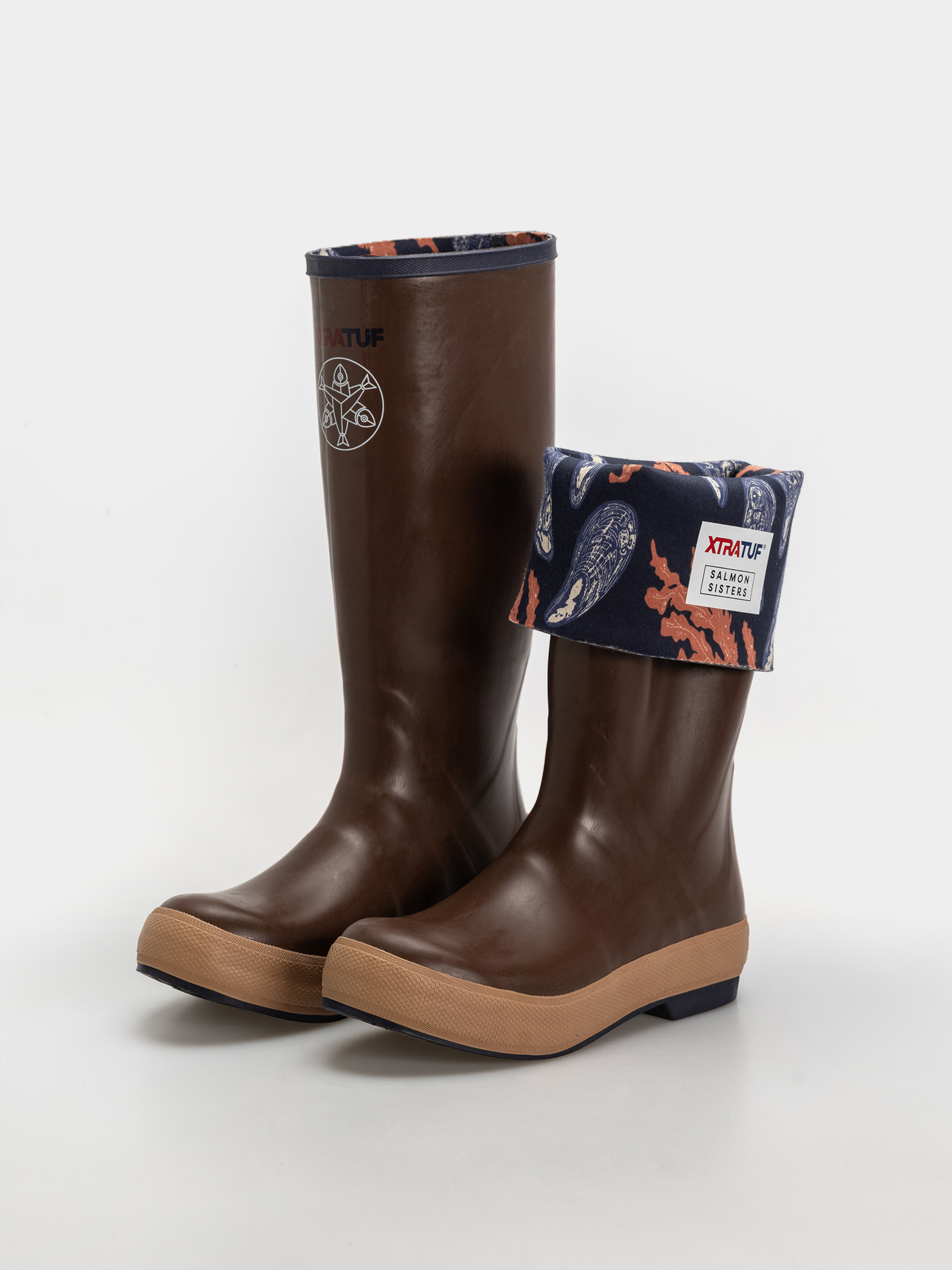 Boty Xtratuf Salmon Sisters 15 Legacy Boot Wmn (brown kelp oyster)