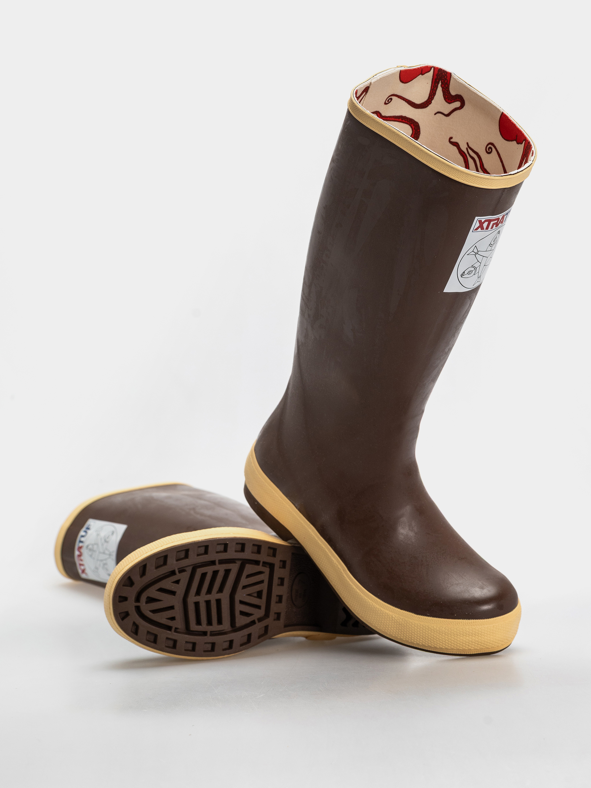 Boty Xtratuf Salmon Sisters 15 Legacy Boot Wmn (chocolate octopus)