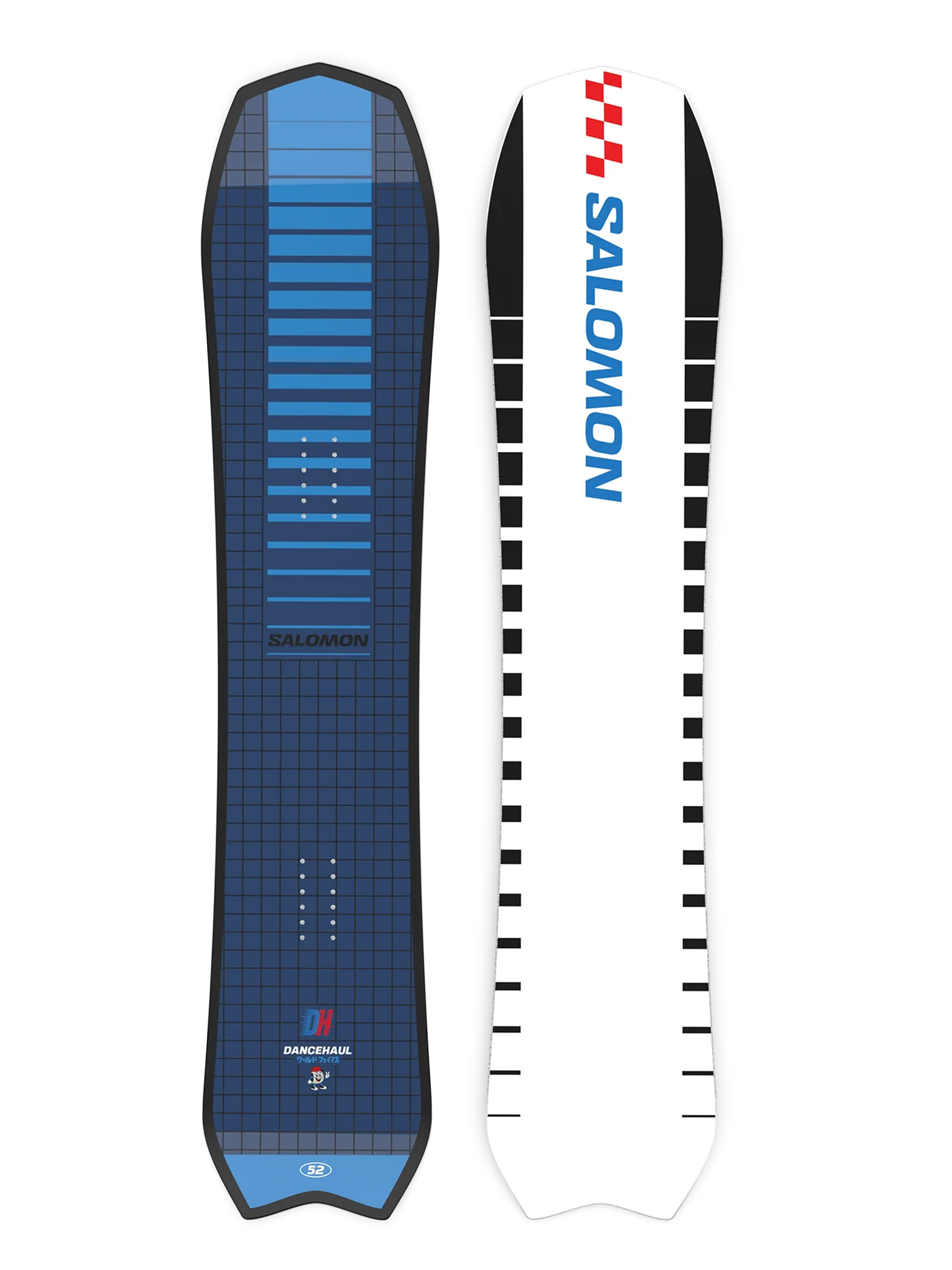 Snowboard Salomon Dancehaul (white/black/blue)