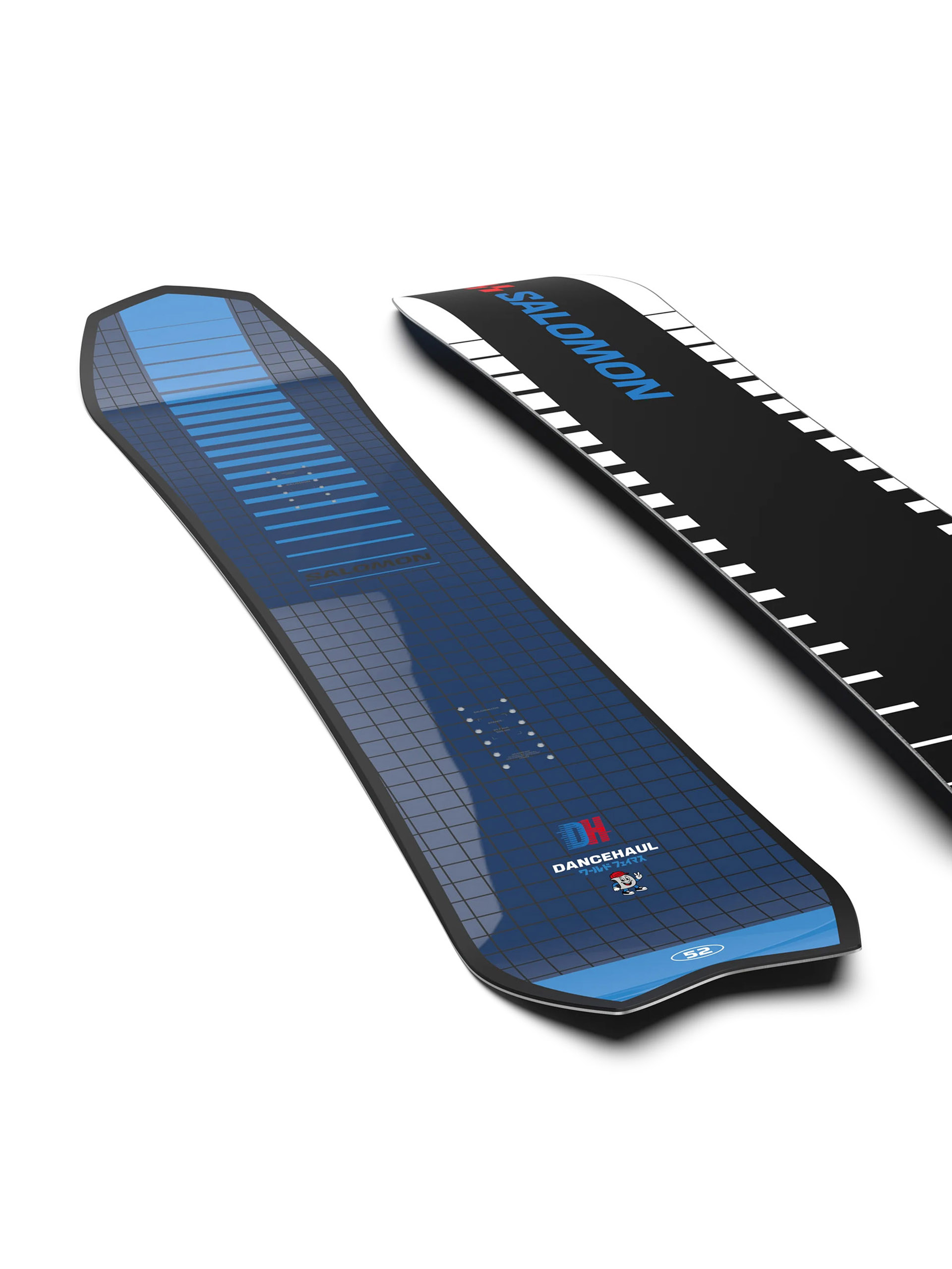 Snowboard Salomon Dancehaul (black/white/blue)