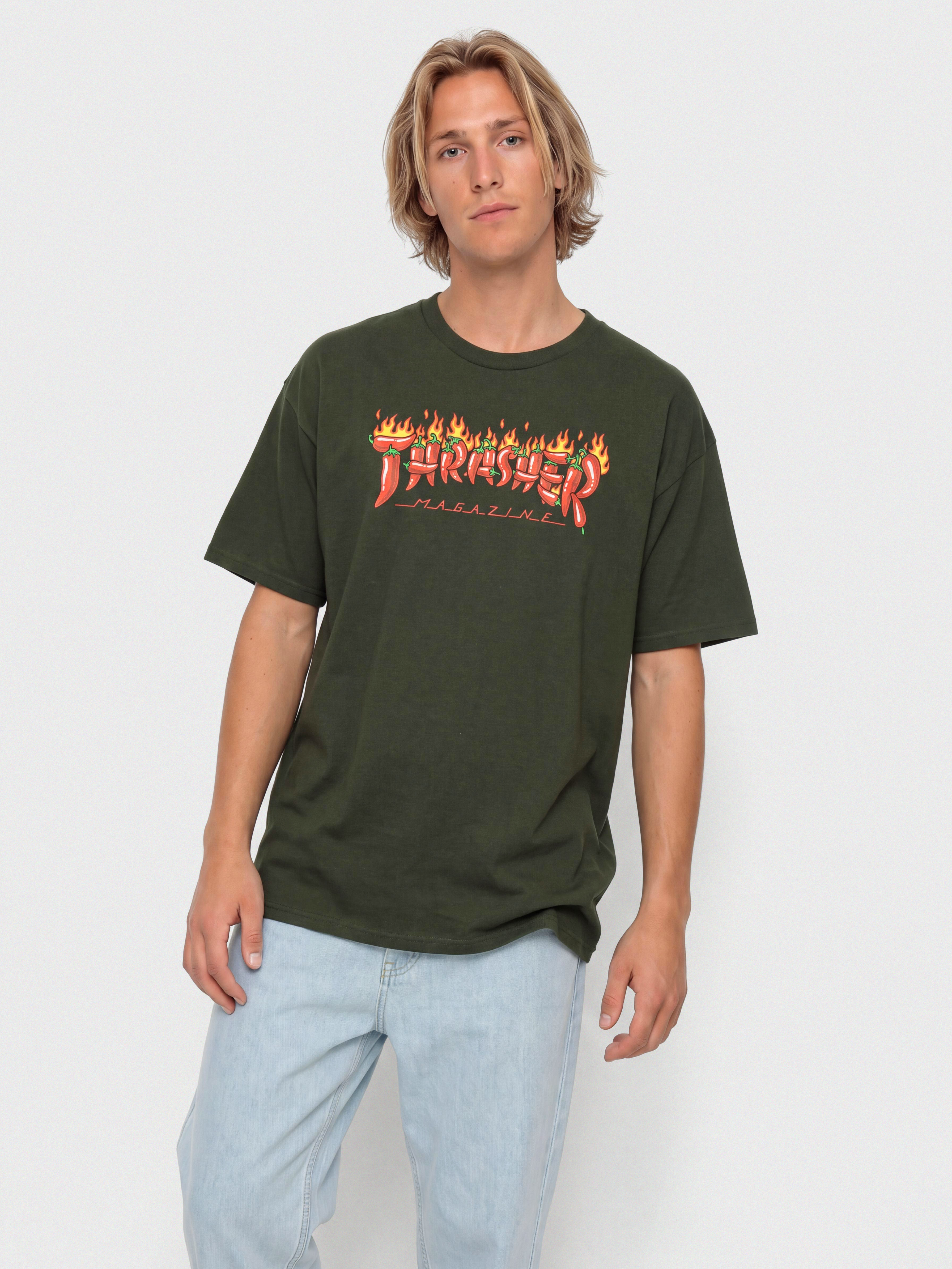Tričko Thrasher Fuego (forest green)
