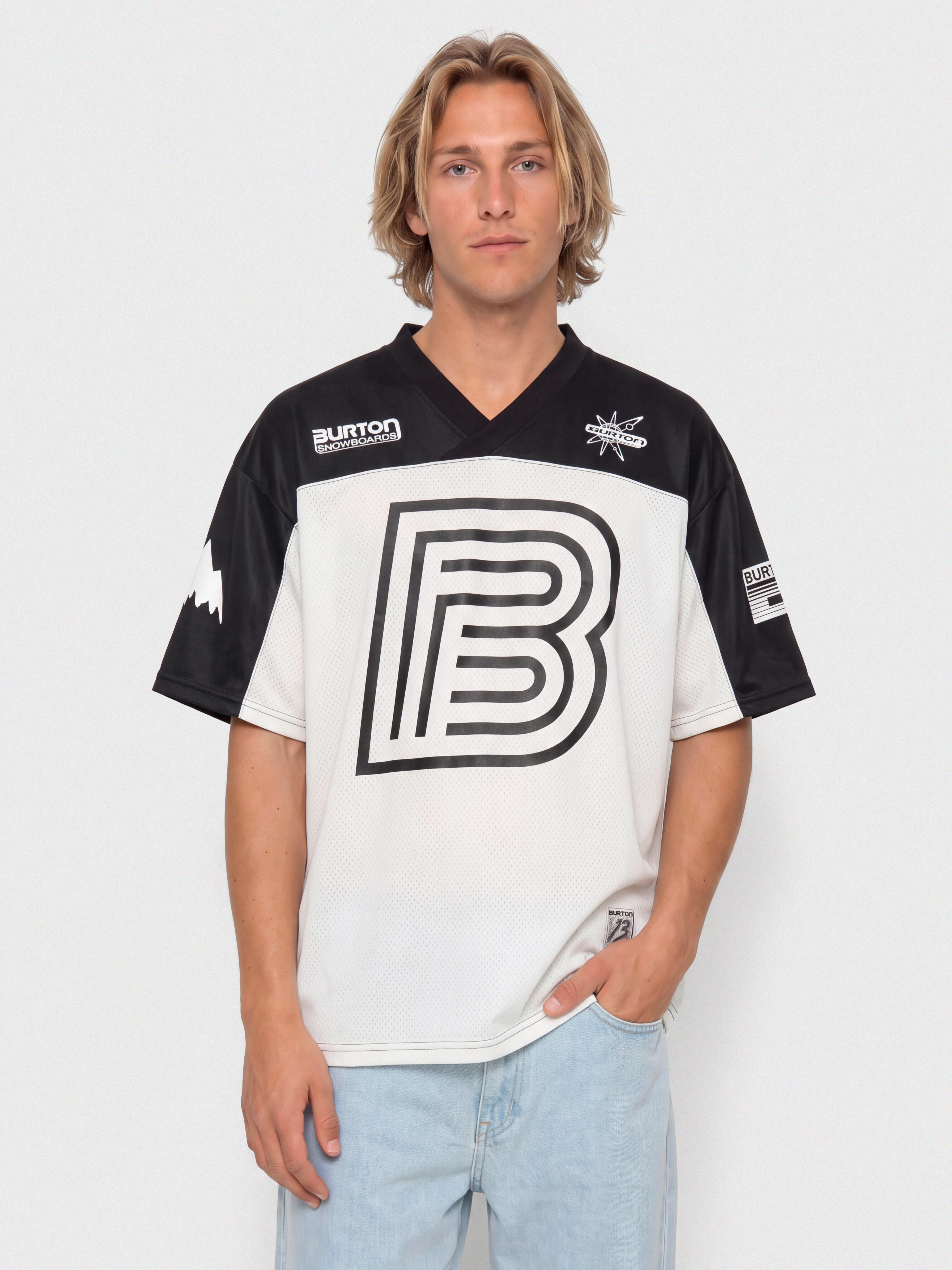 Triu010dko Burton X Zeb Jersey (stout white/true black)