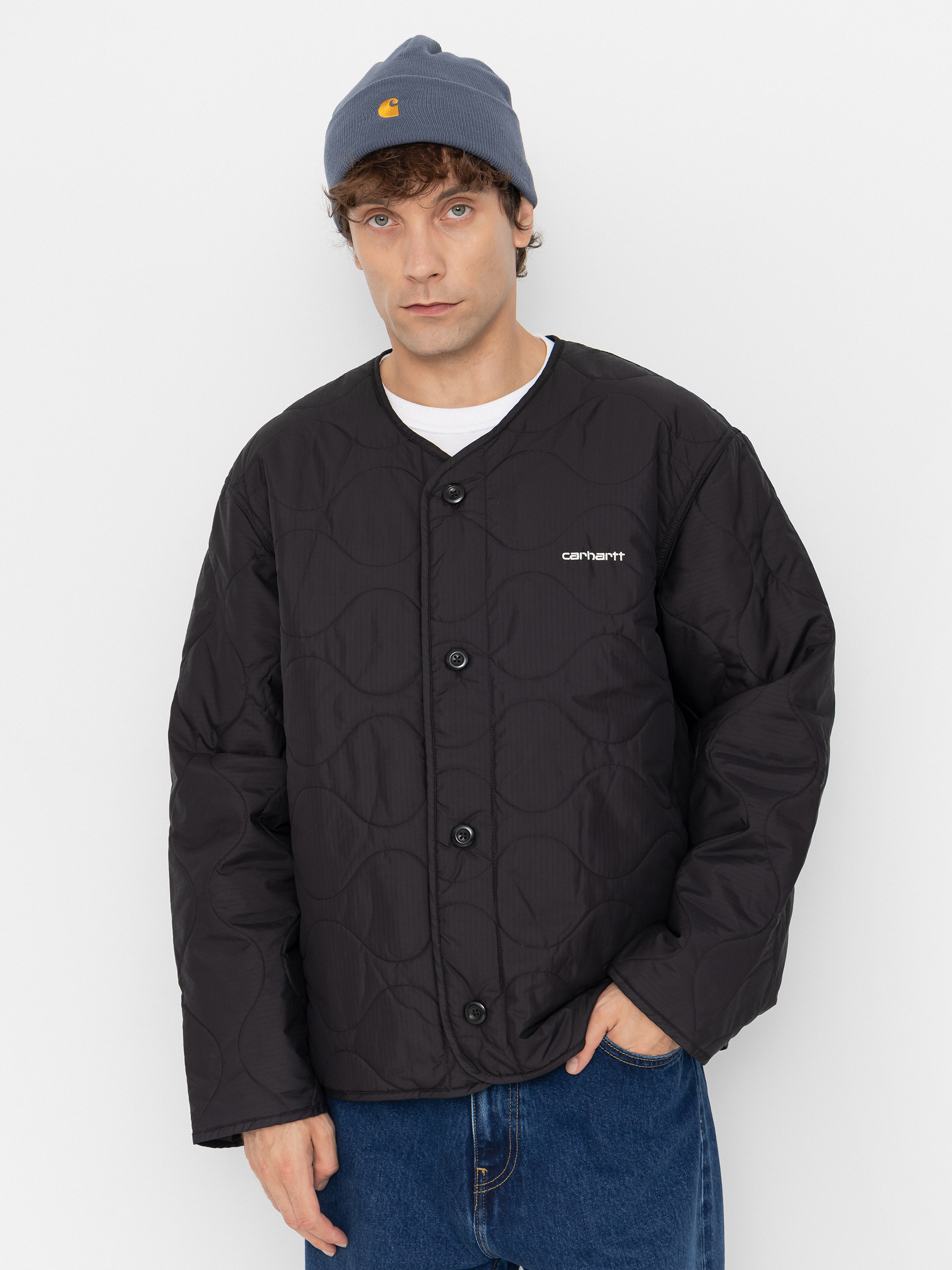 Bunda Carhartt WIP Skye (black/wax)