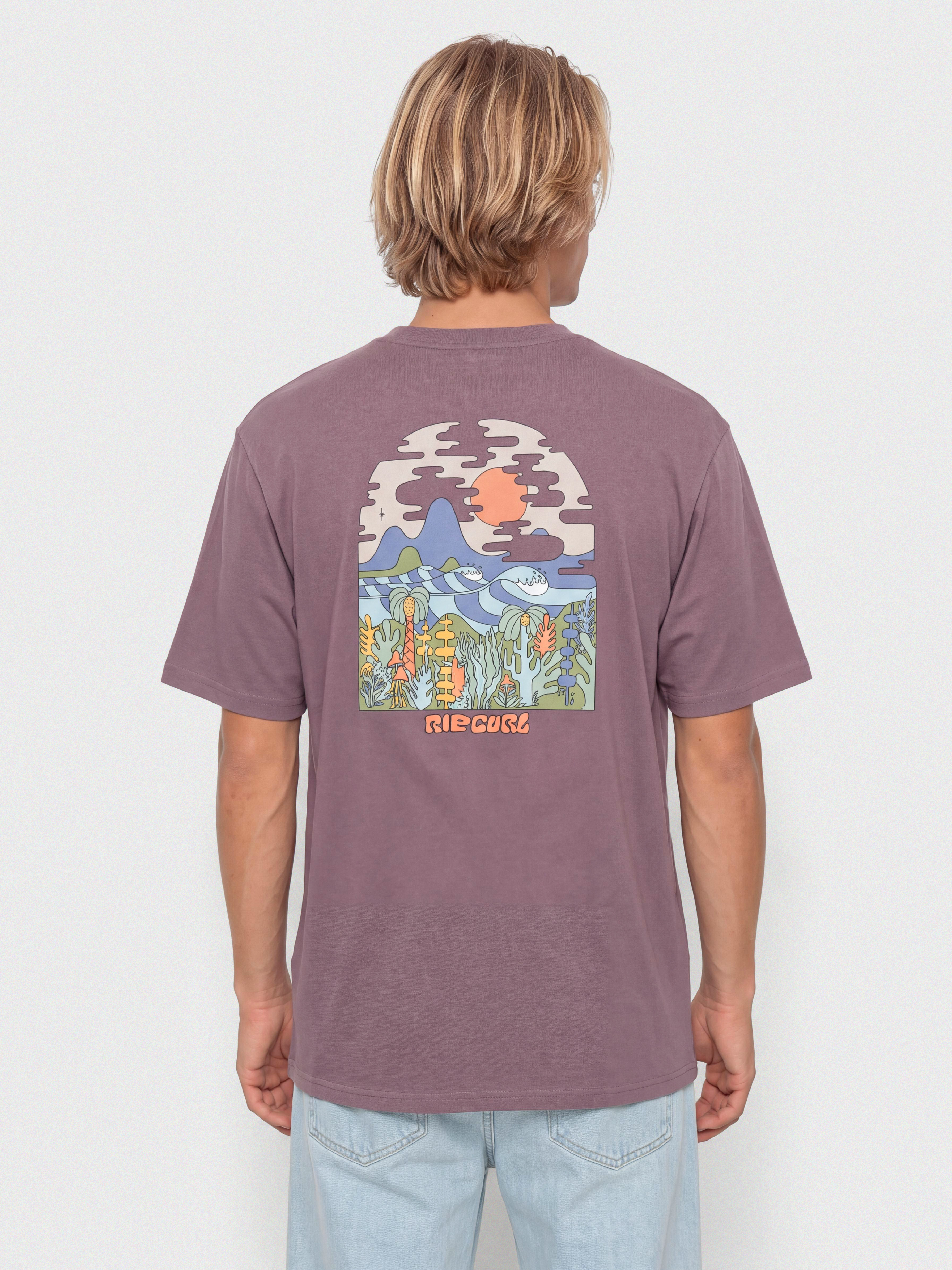 Tričko Rip Curl Pacific Rinse Higgins (dusty purple)