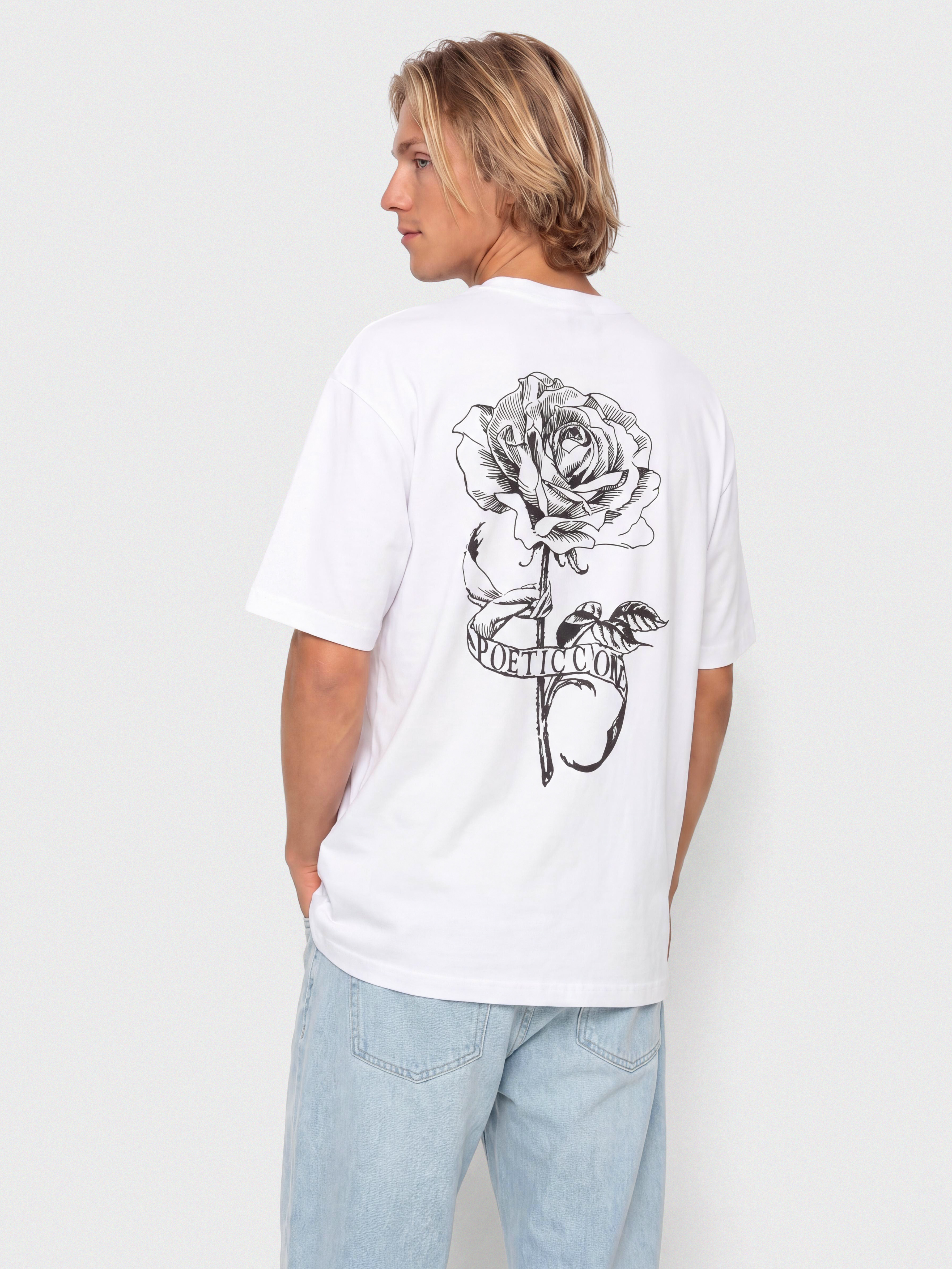 Tričko Poetic Collective Thinking About You (white)