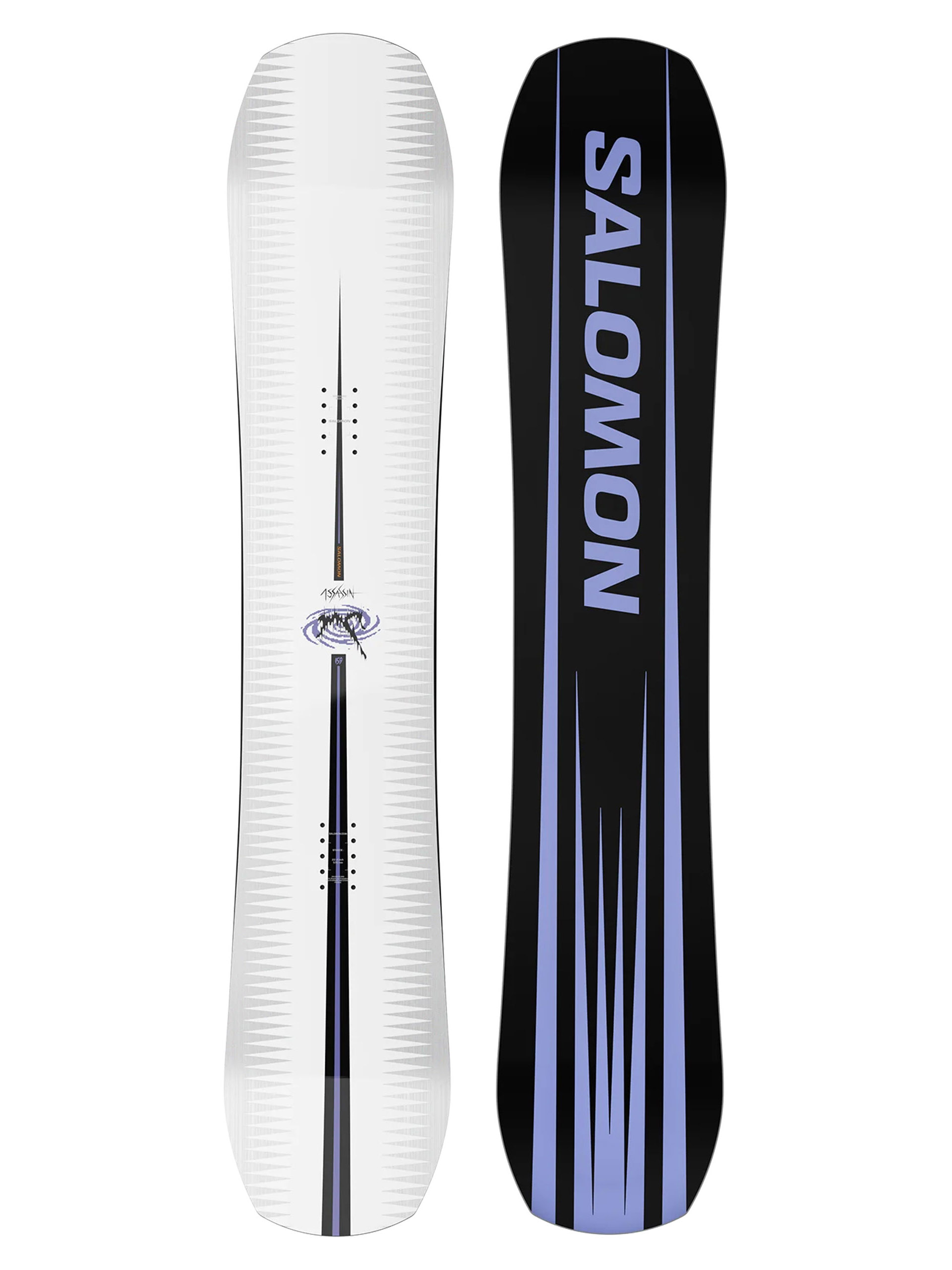 Pánská Snowboard Salomon Assassin (black/purple)