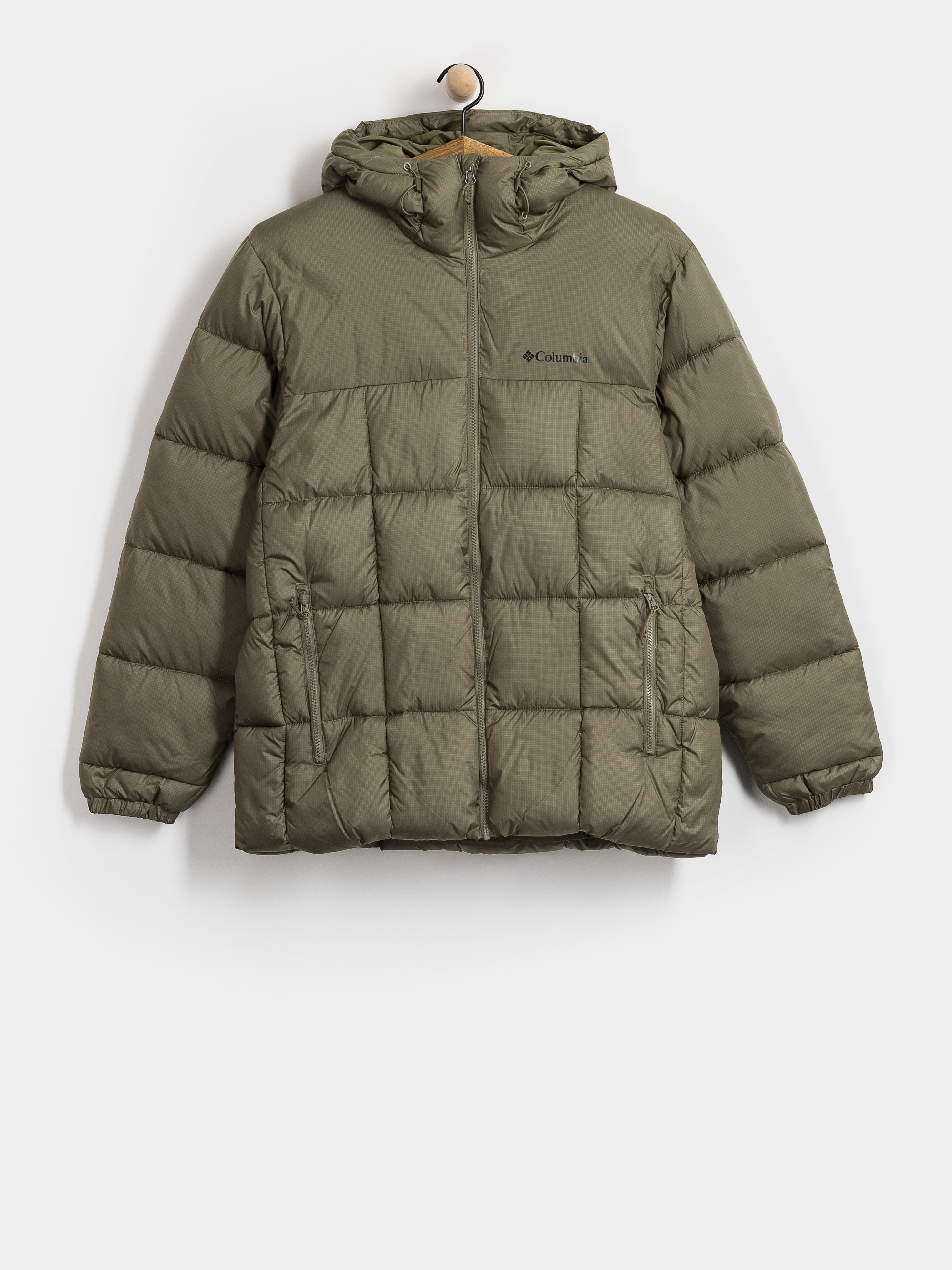 Bunda Columbia Puffect IV Hooded (stone green)