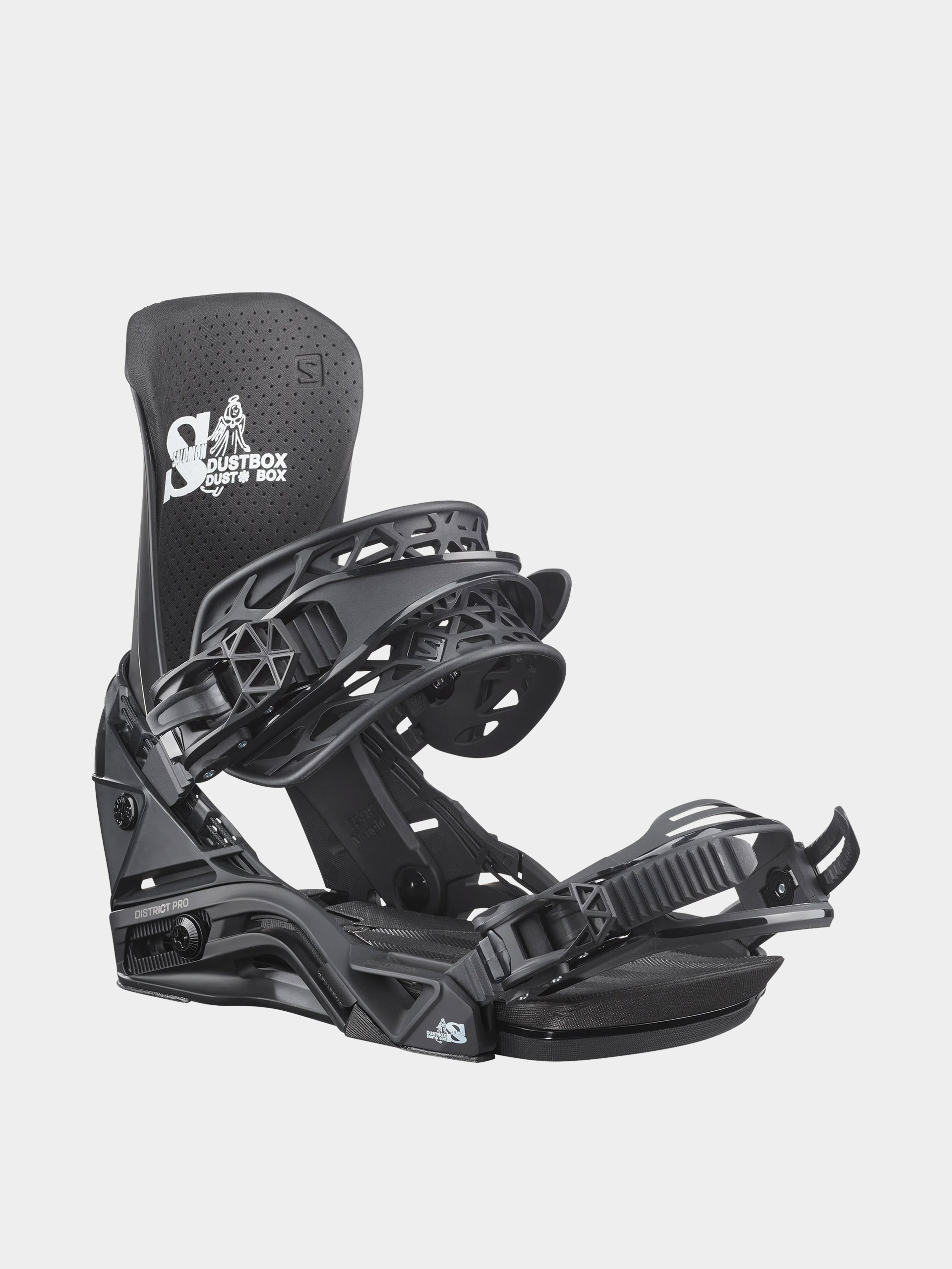 Snowboardové vázání Salomon District Pro (black)