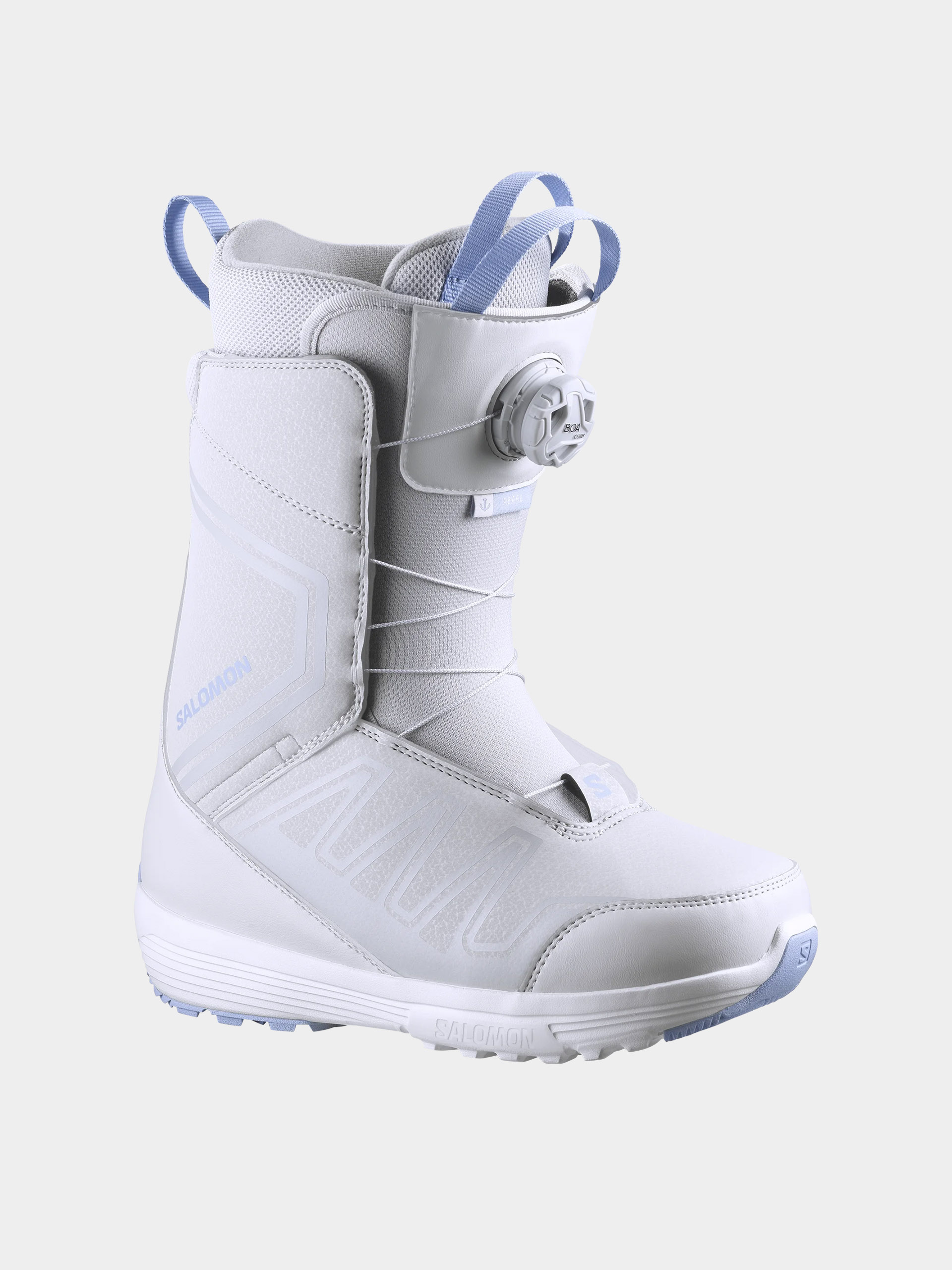 Dámské Boty na snowboard Salomon Pearl Boa (gray violet/brunnera blue)