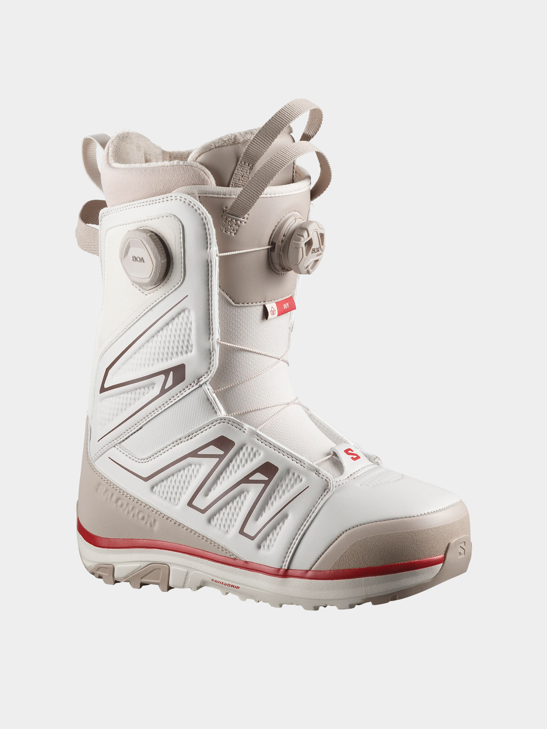 Dámské Boty na snowboard Salomon Ivy Boa Sj Boa (almond milk/white pepper)