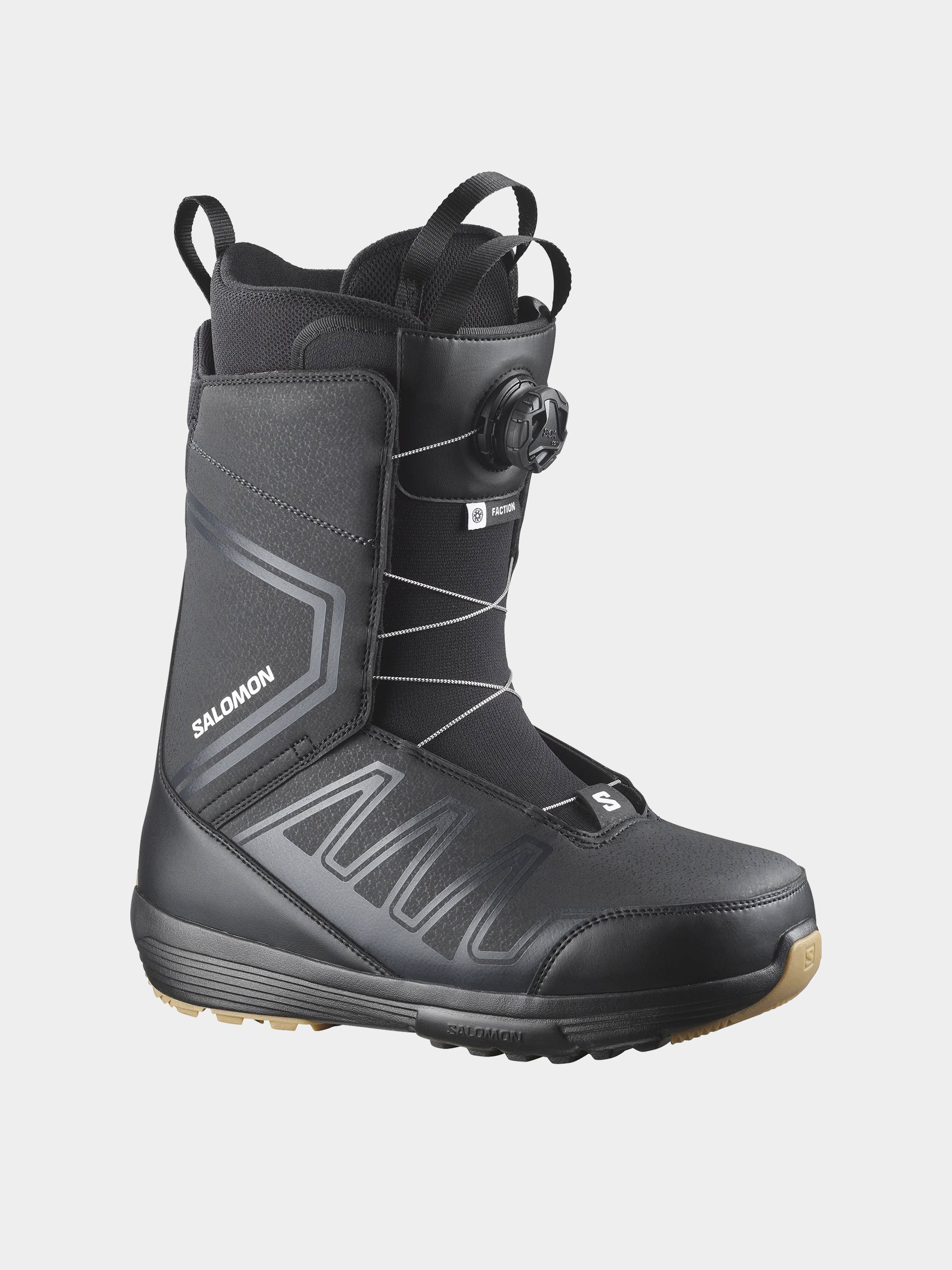 Pánské Boty na snowboard Salomon Faction Boa (black/black)